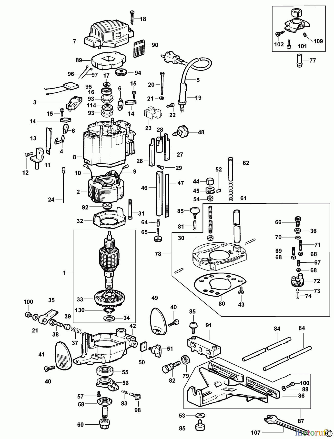 WUERTH Divers FRÄSMASCHINE OF1850E Seite 1