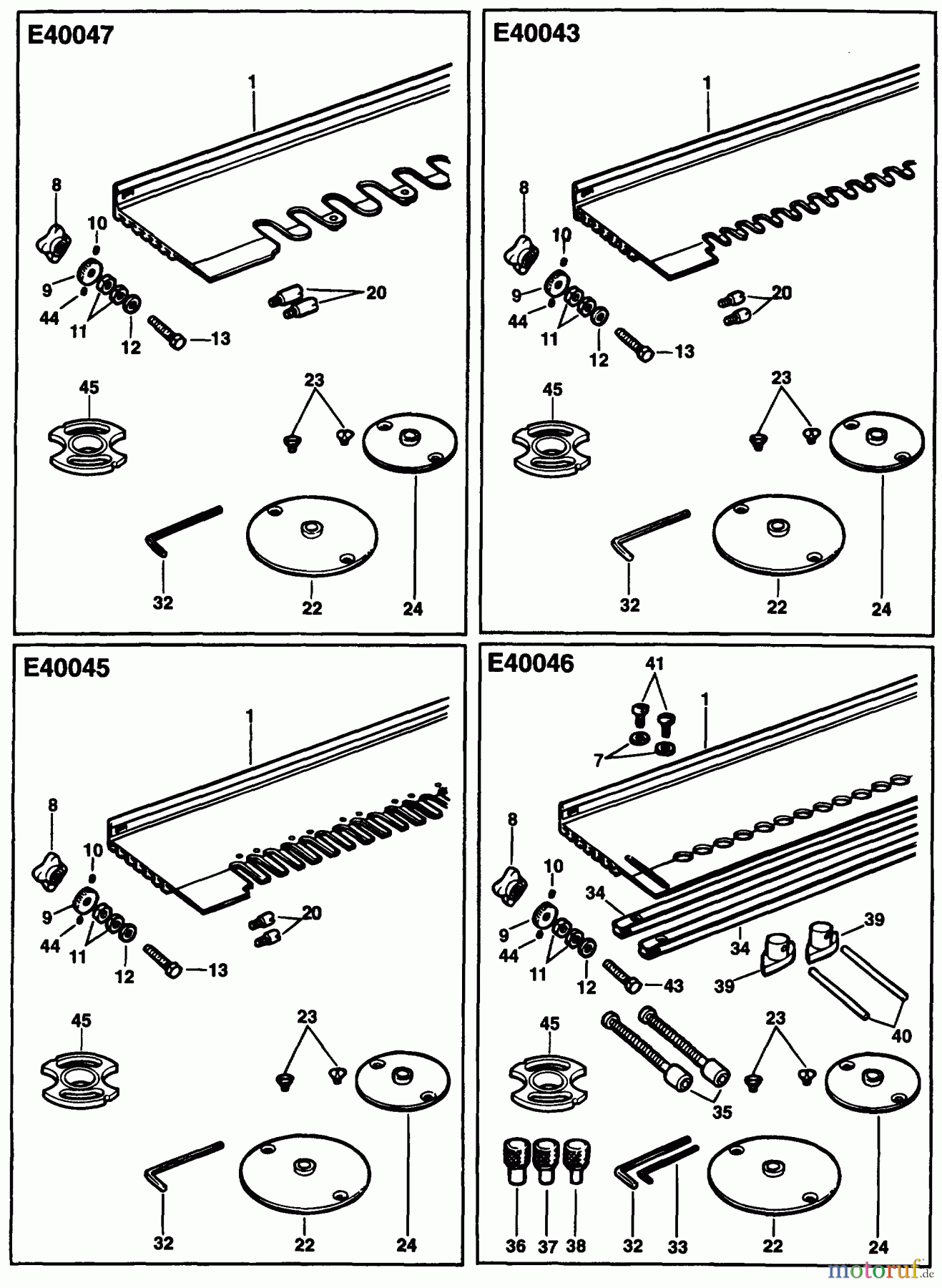 ELU ACCESSORIES ACCESSORIES, ATTACHMENTS & UNPOWERED FINGERANSCHLUSSHALT. E40045 Seite 1
