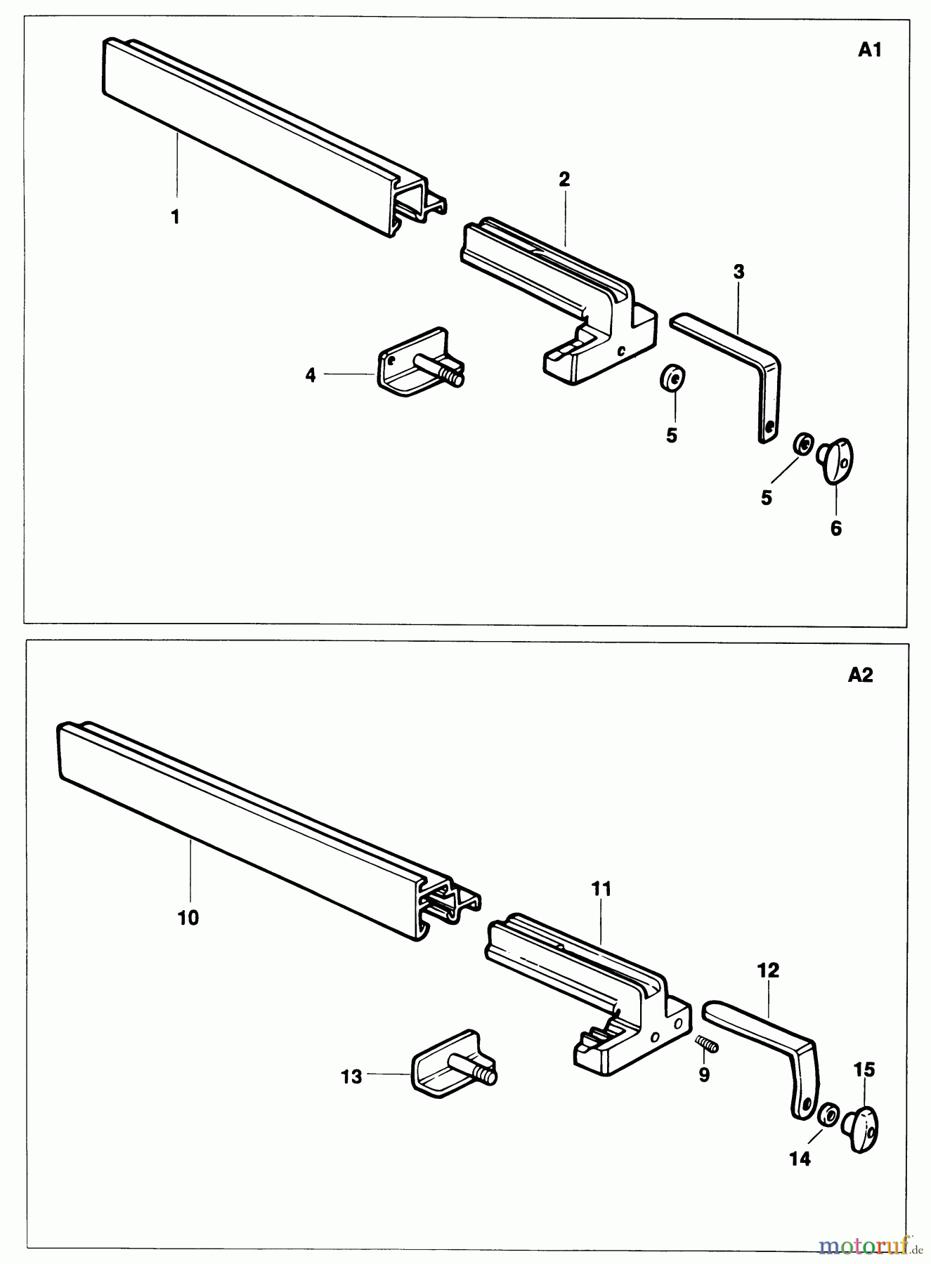 ELU ACCESSORIES ACCESSORIES, ATTACHMENTS & UNPOWERED PARALLELANSCHLAGMONTAGE E34969 Seite 1