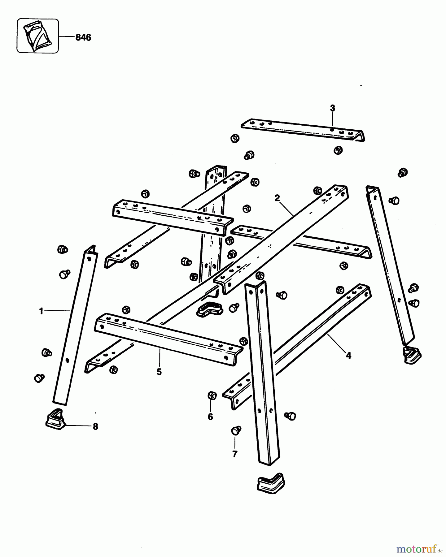 ELU ACCESSORIES ACCESSORIES, ATTACHMENTS & UNPOWERED BEINSTÄNDER E38766 Seite 1