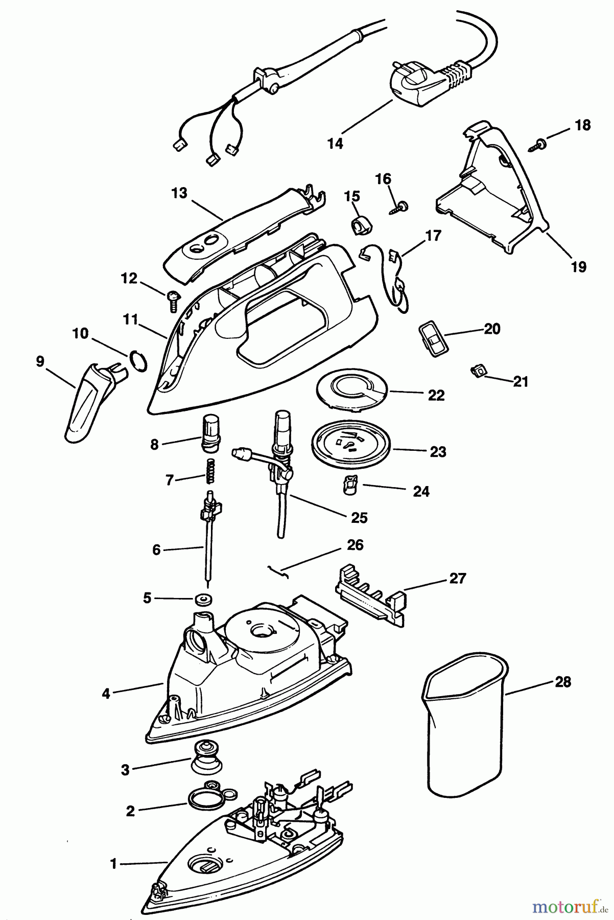 BLACK+DECKER HAUSHALT BÜGELEISEN EISEN SE850 Seite 1