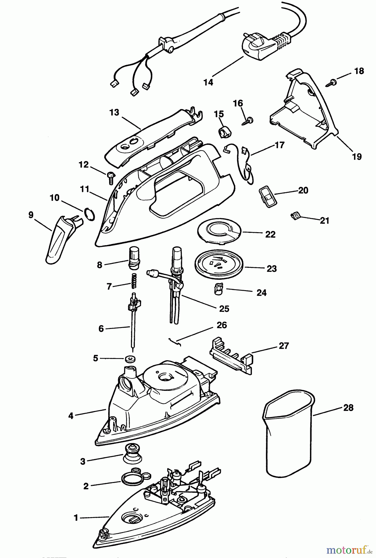  BLACK+DECKER HAUSHALT BÜGELEISEN  EISEN SE860 Seite 1