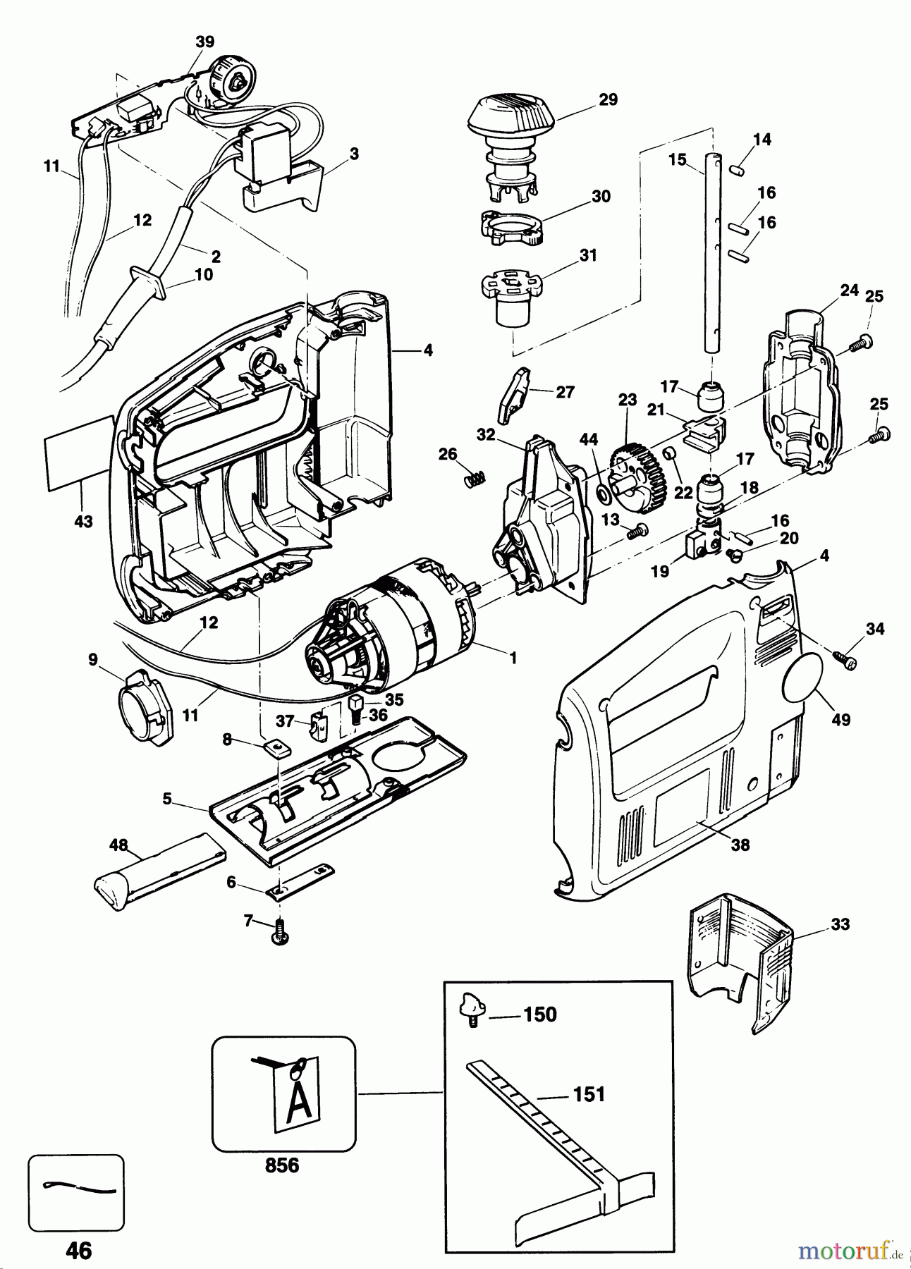 BLACK+DECKER INNENAUSSTATTUNG SÄGE STICHSÄGE SPEC875 Seite 1