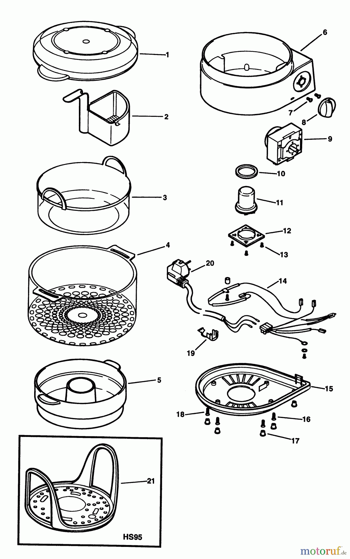 BLACK+DECKER HAUSHALT KOCHEN DÄMPFAPPARAT HS90 Seite 1