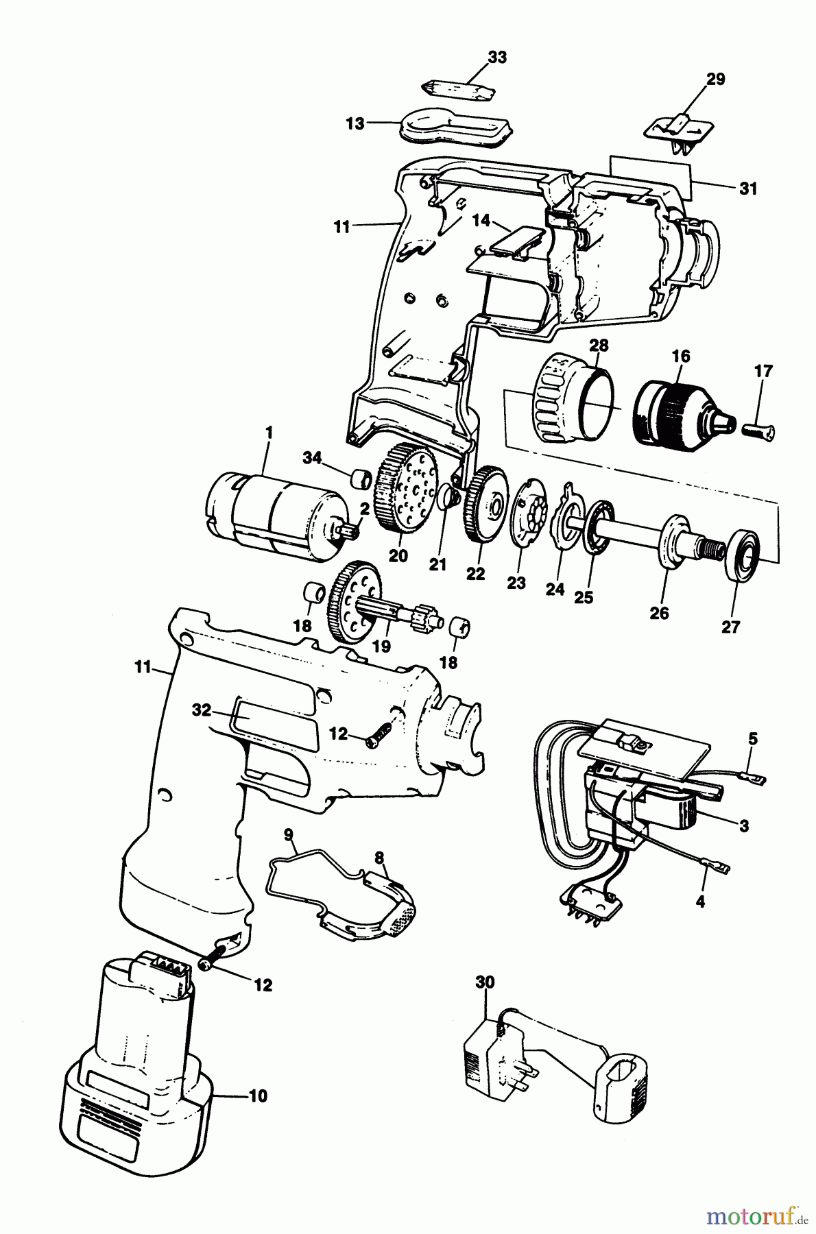 BLACK+DECKER INNENAUSSTATTUNG BOHRER BOHRER SPEC676 Seite 1