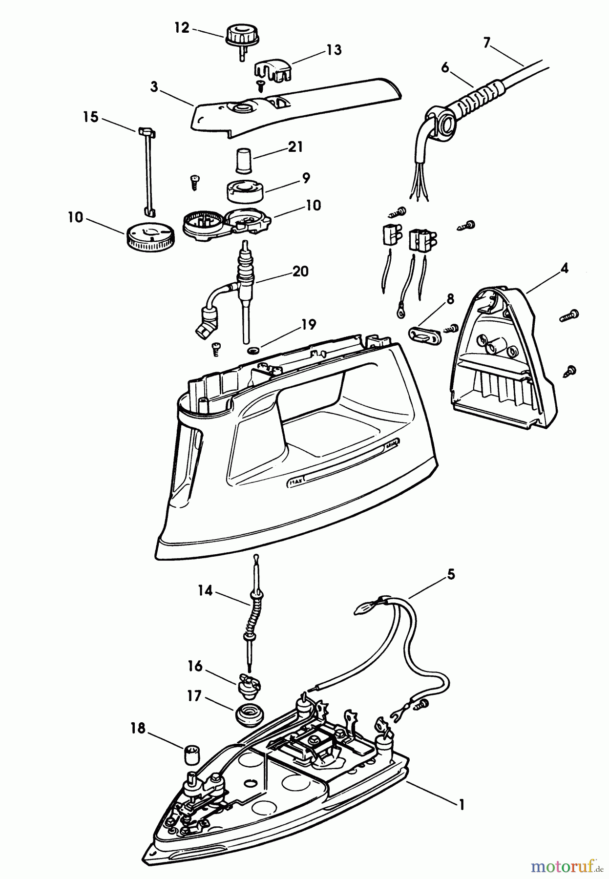  BLACK+DECKER HAUSHALT BÜGELEISEN  DAMPFBÜGELEISEN SE25S Seite 1