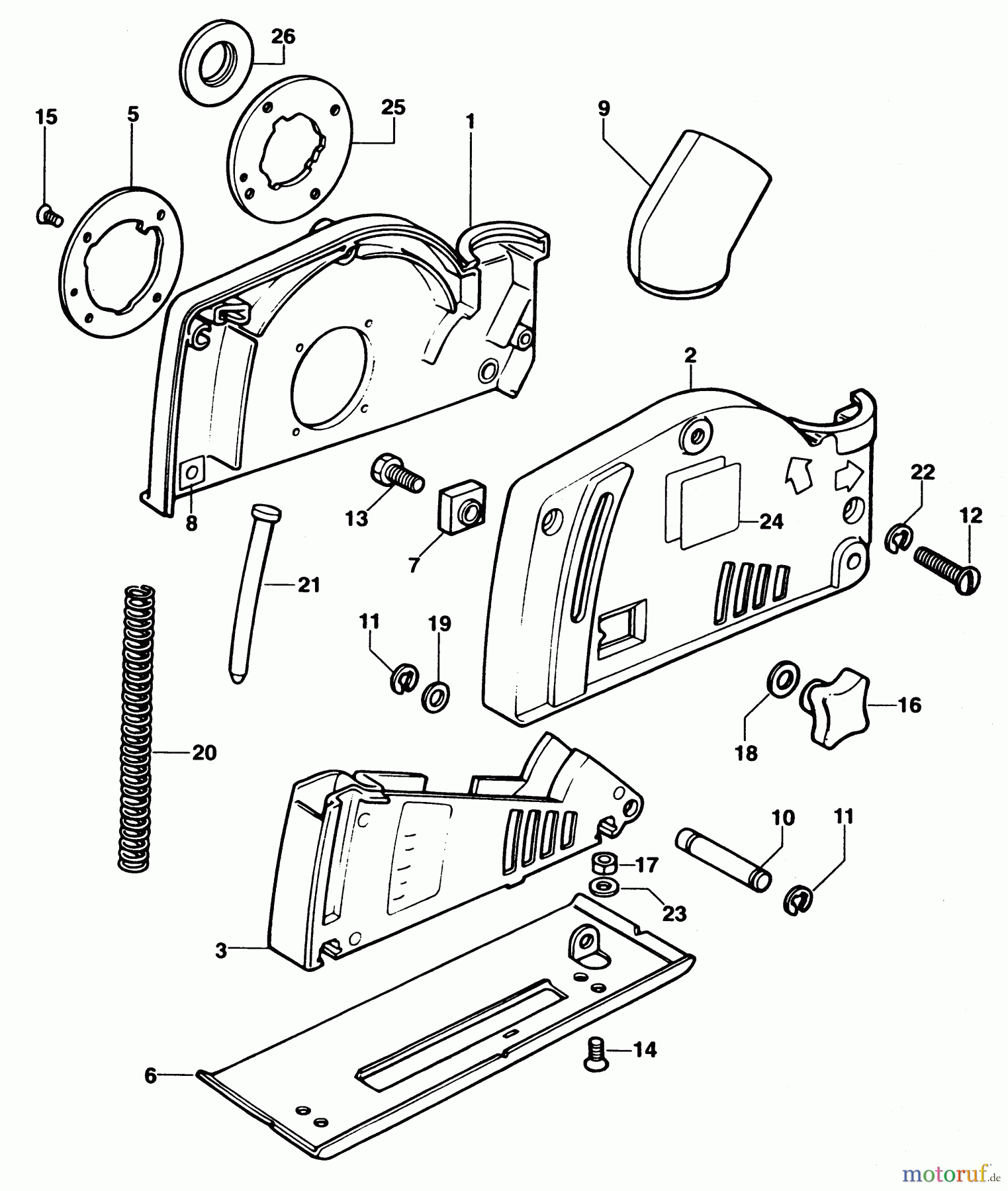 ELU ACCESSORIES ACCESSORIES, ATTACHMENTS & UNPOWERED SCHUTZ EZWS96 Seite 1