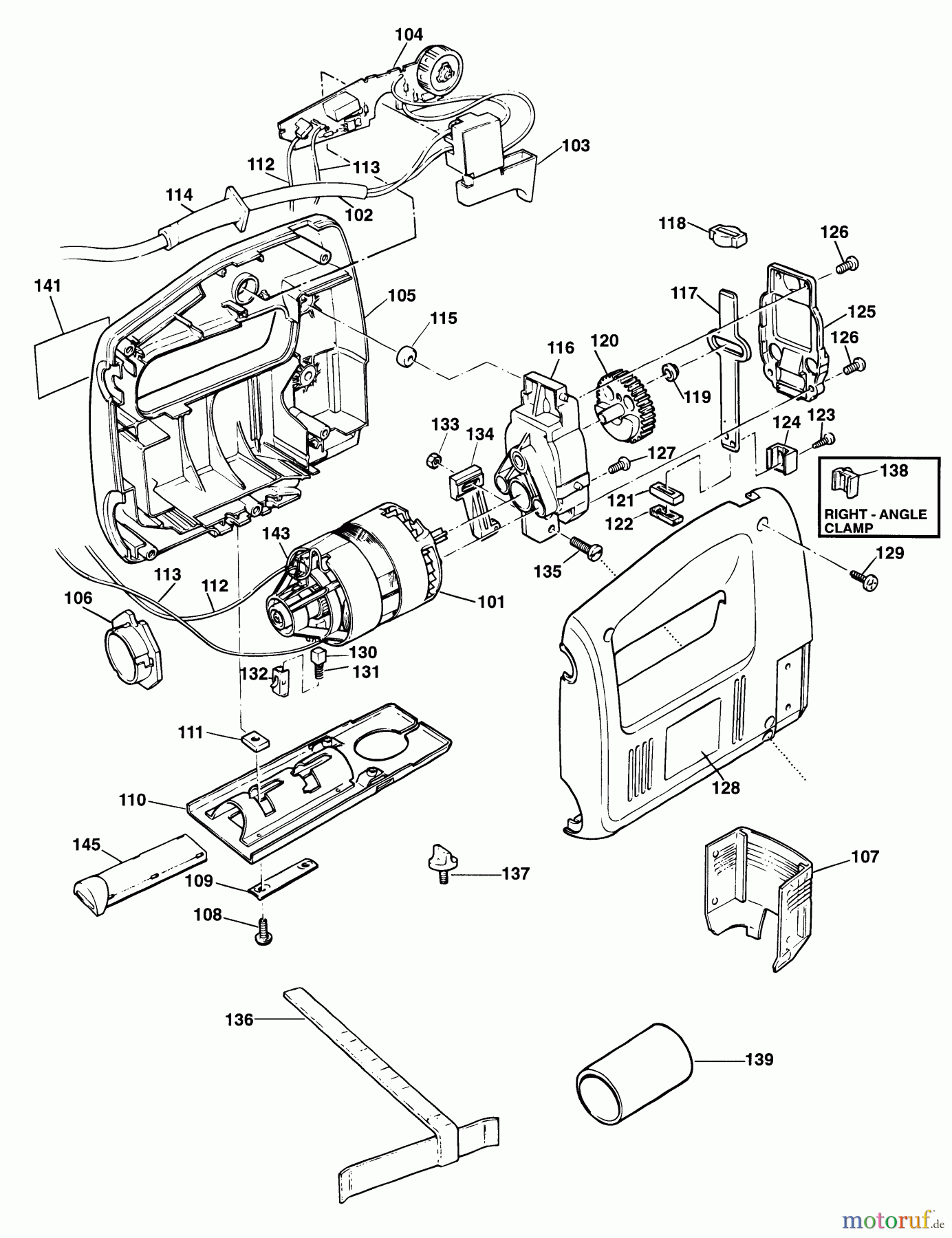 BLACK+DECKER INNENAUSSTATTUNG SÄGE STICHSÄGE KS532E Seite 1