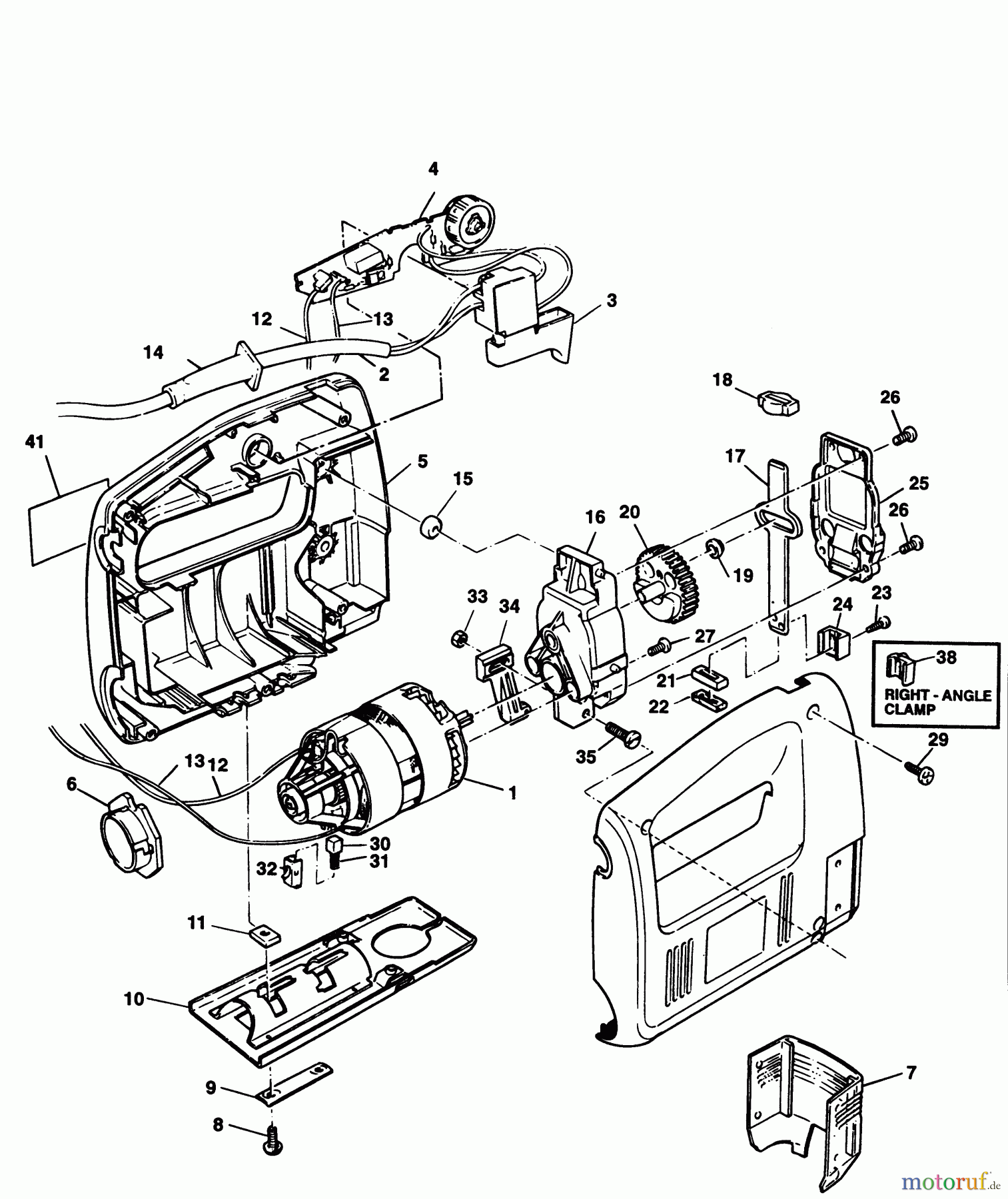  BLACK+DECKER INNENAUSSTATTUNG SÄGE STICHSÄGE MST533E Seite 1