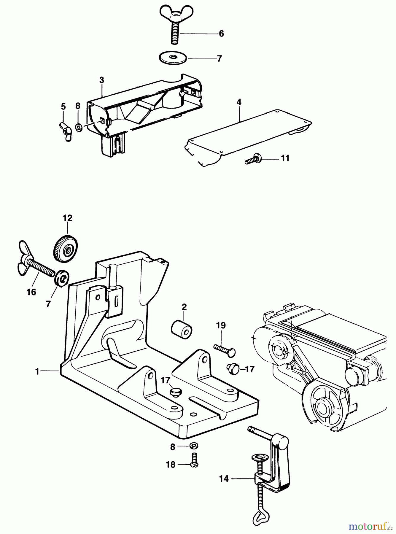 DEWALT ZUBEHÖR ACCESSORIES, ATTACHMENTS & UNPOWERED STAENDER DE4051 Seite 1