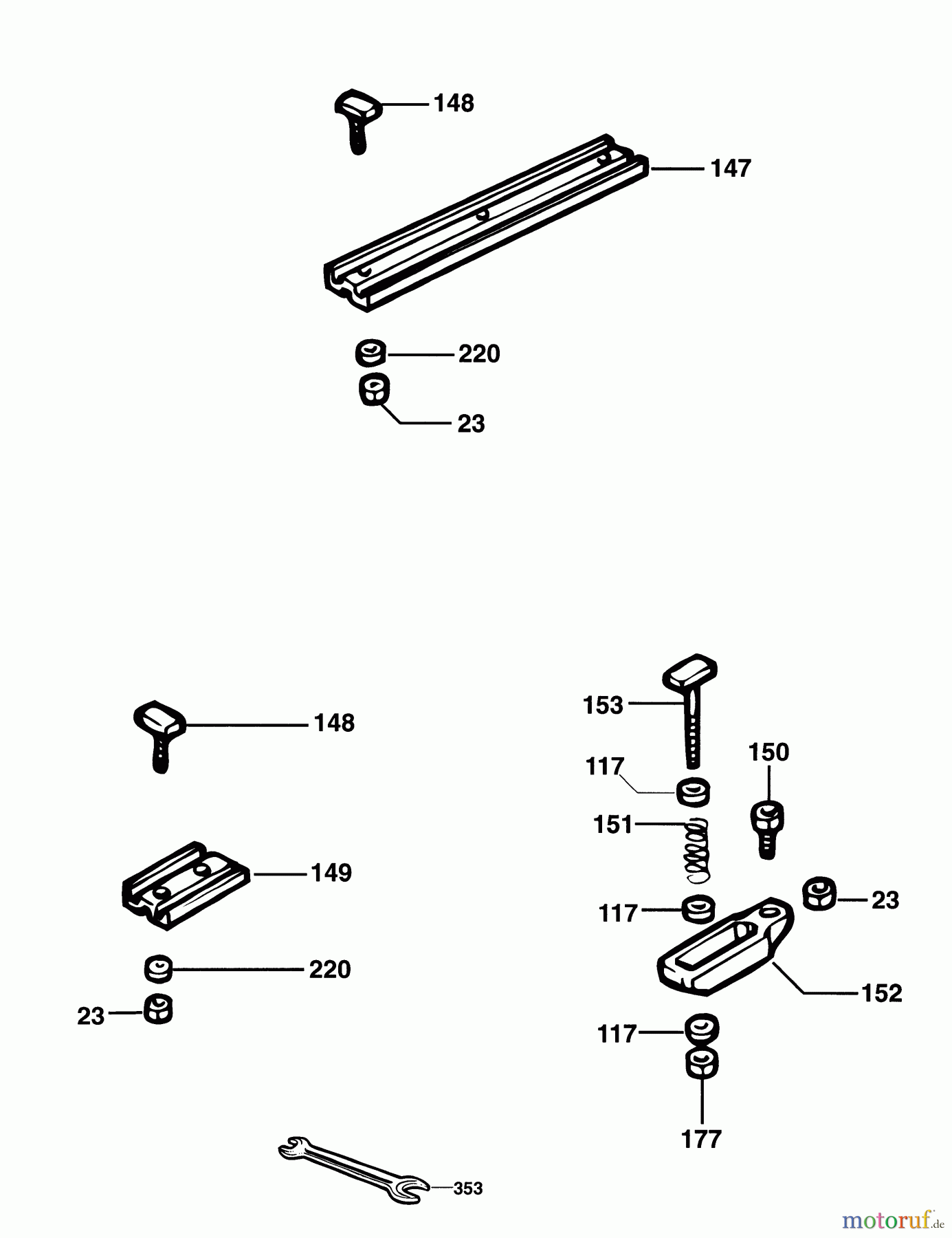 ELU ACCESSORIES ACCESSORIES, ATTACHMENTS & UNPOWERED KLAMMERSATZ EZ49037 Seite 1