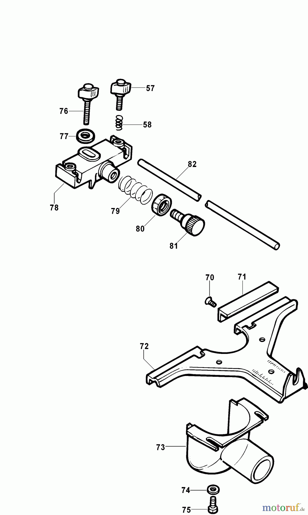 ELU ACCESSORIES ACCESSORIES, ATTACHMENTS & UNPOWERED PARALLELANSCHLAG EZ49000 Seite 1