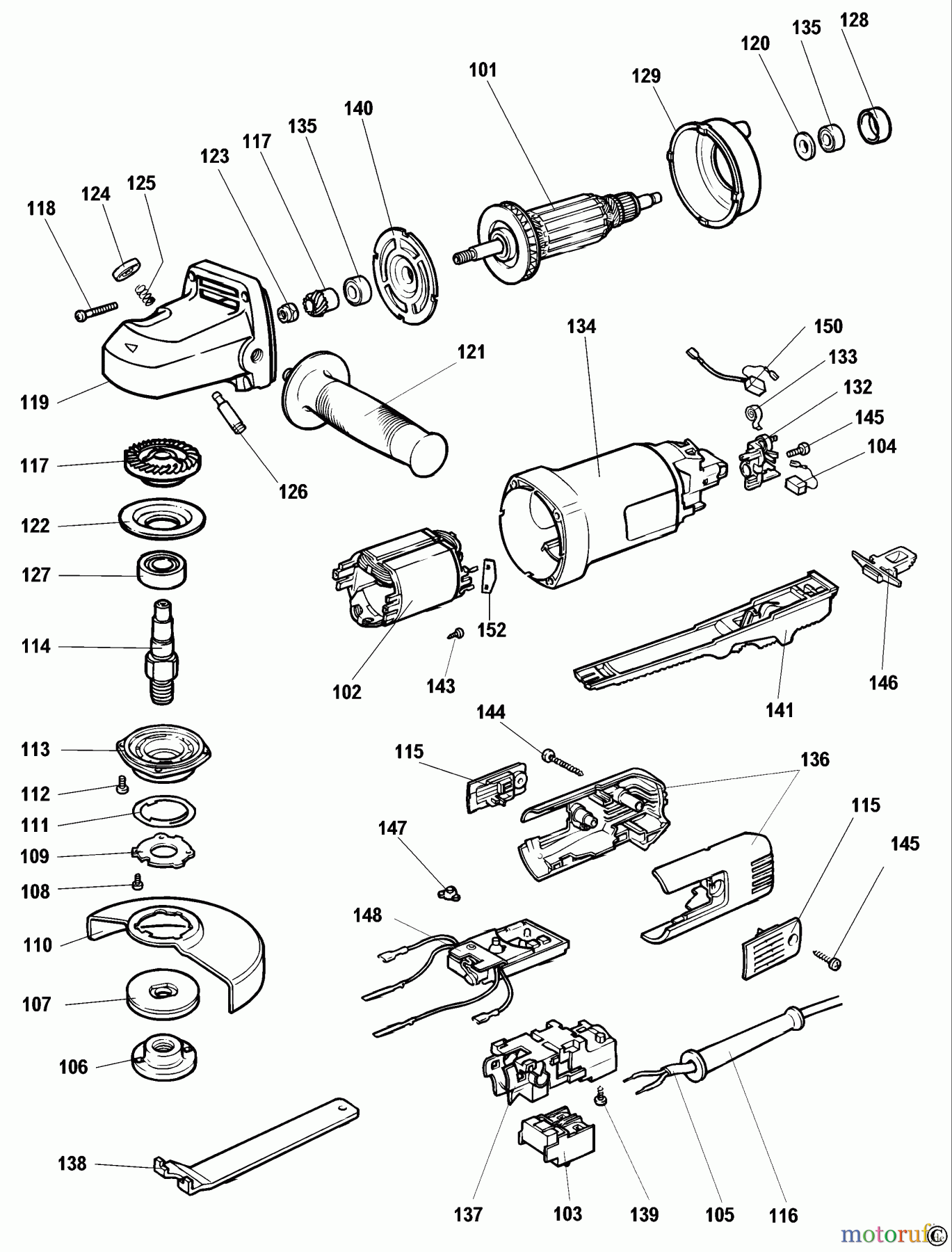 WUERTH Divers WINKELSCHLEIFER WS125N Seite 1