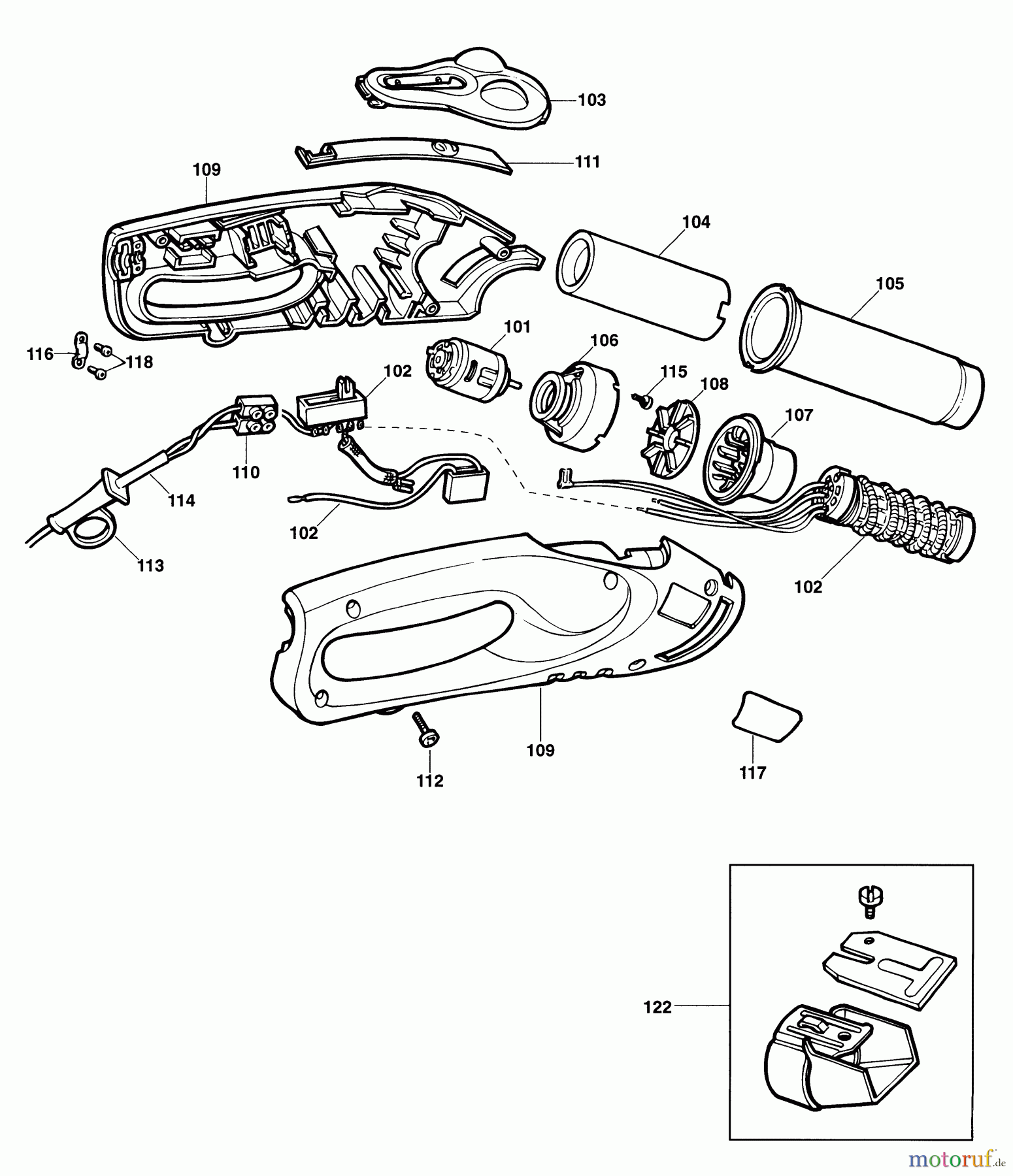  BLACK+DECKER INNENAUSSTATTUNG HEIZKANONEN HEIZPISTOLE KX1682 Seite 1