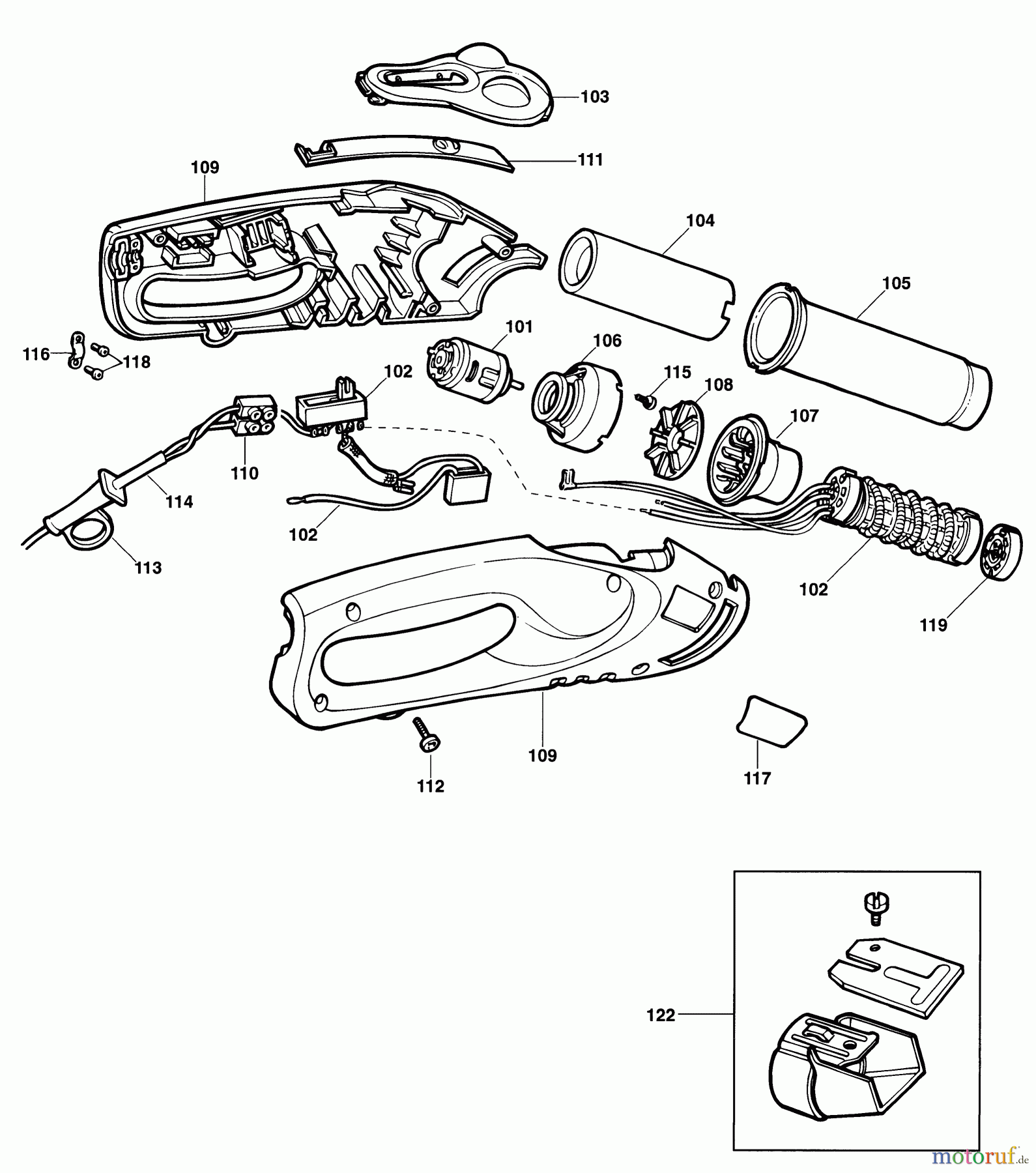 BLACK+DECKER INNENAUSSTATTUNG HEIZKANONEN HEIZPISTOLE KX1683 Seite 1
