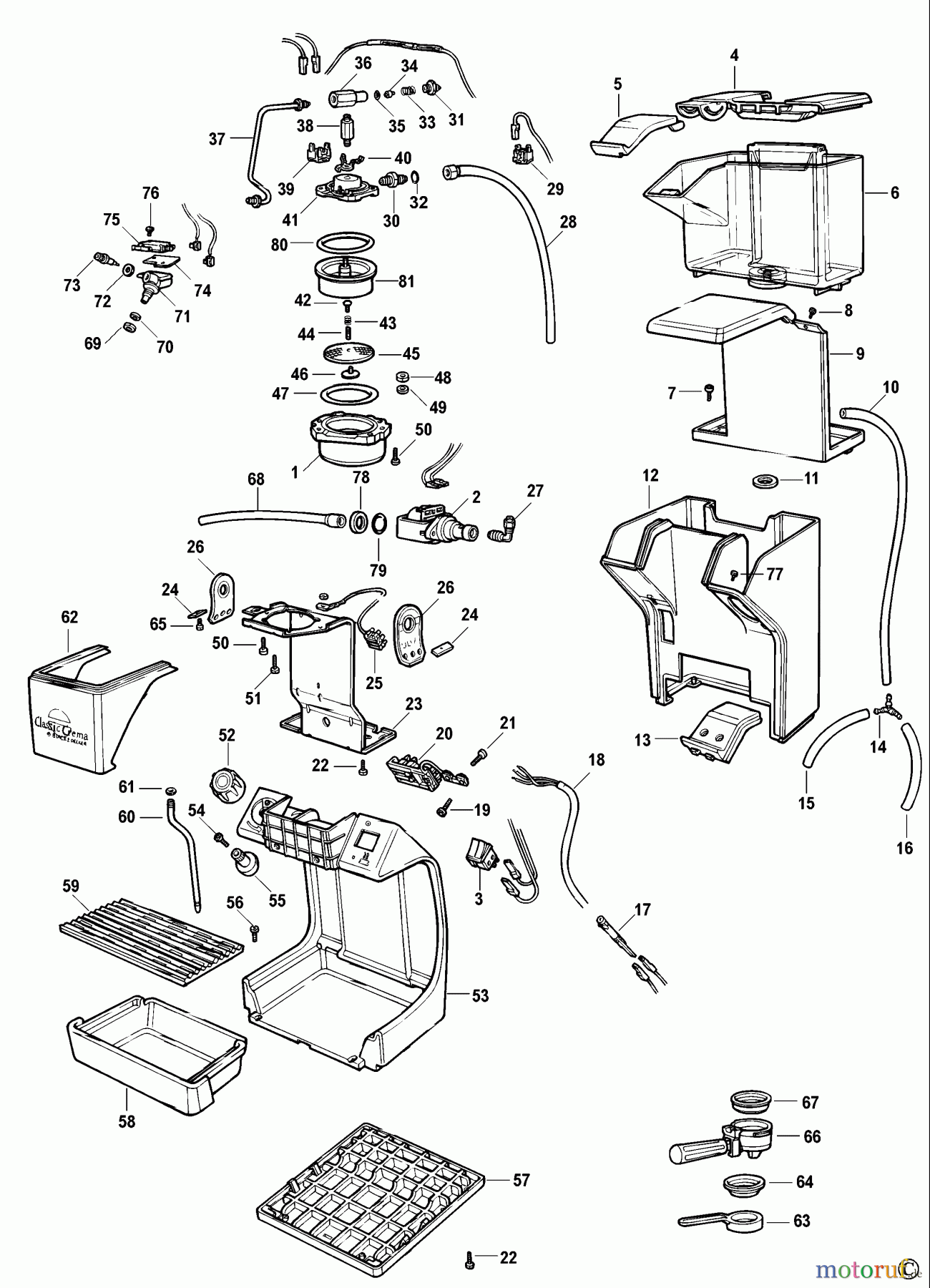  BLACK+DECKER HAUSHALT GETRÄNKE KAFFEEMASCHINE EM3 Seite 1