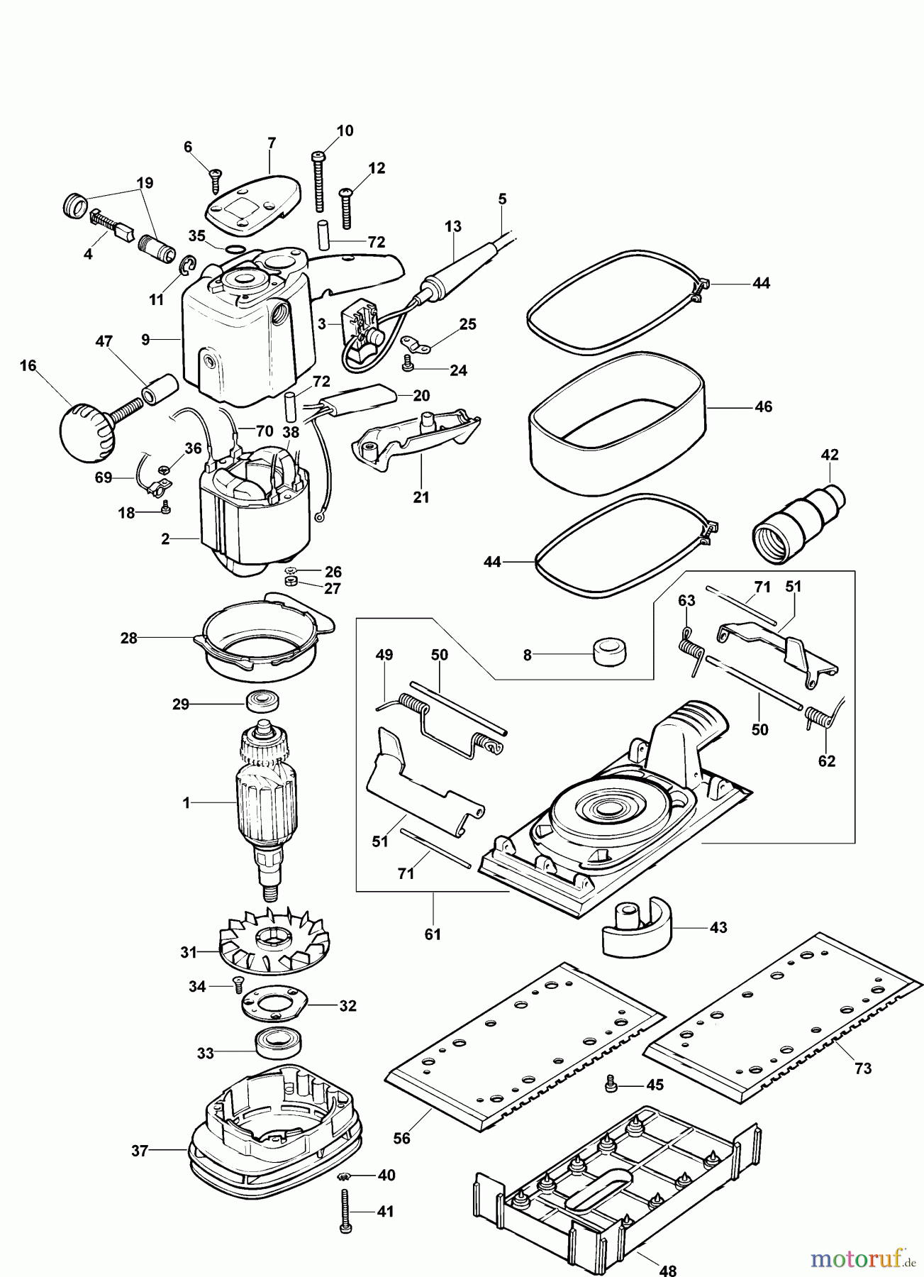 DEWALT HOLZARBEITEN EXZENTERSCHLEIFER EXZENTERSCHLEIFER DW636 Seite 1