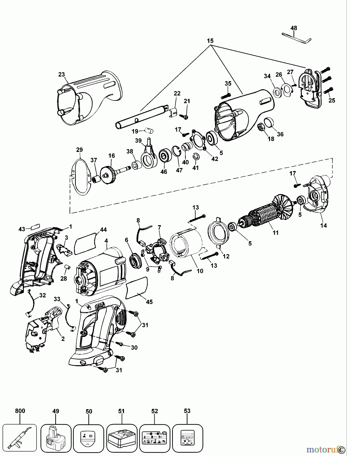 DEWALT HOLZARBEITEN SCHNEIDESÄGEN SCHNITTSÄGE DW938K Seite 1