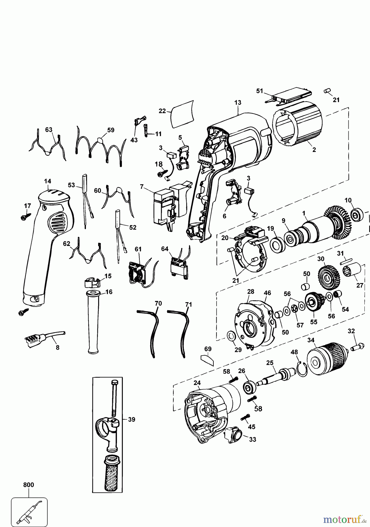 DEWALT Bohrmaschinen Bohrmaschinen BOHRER DW236 Seite 1