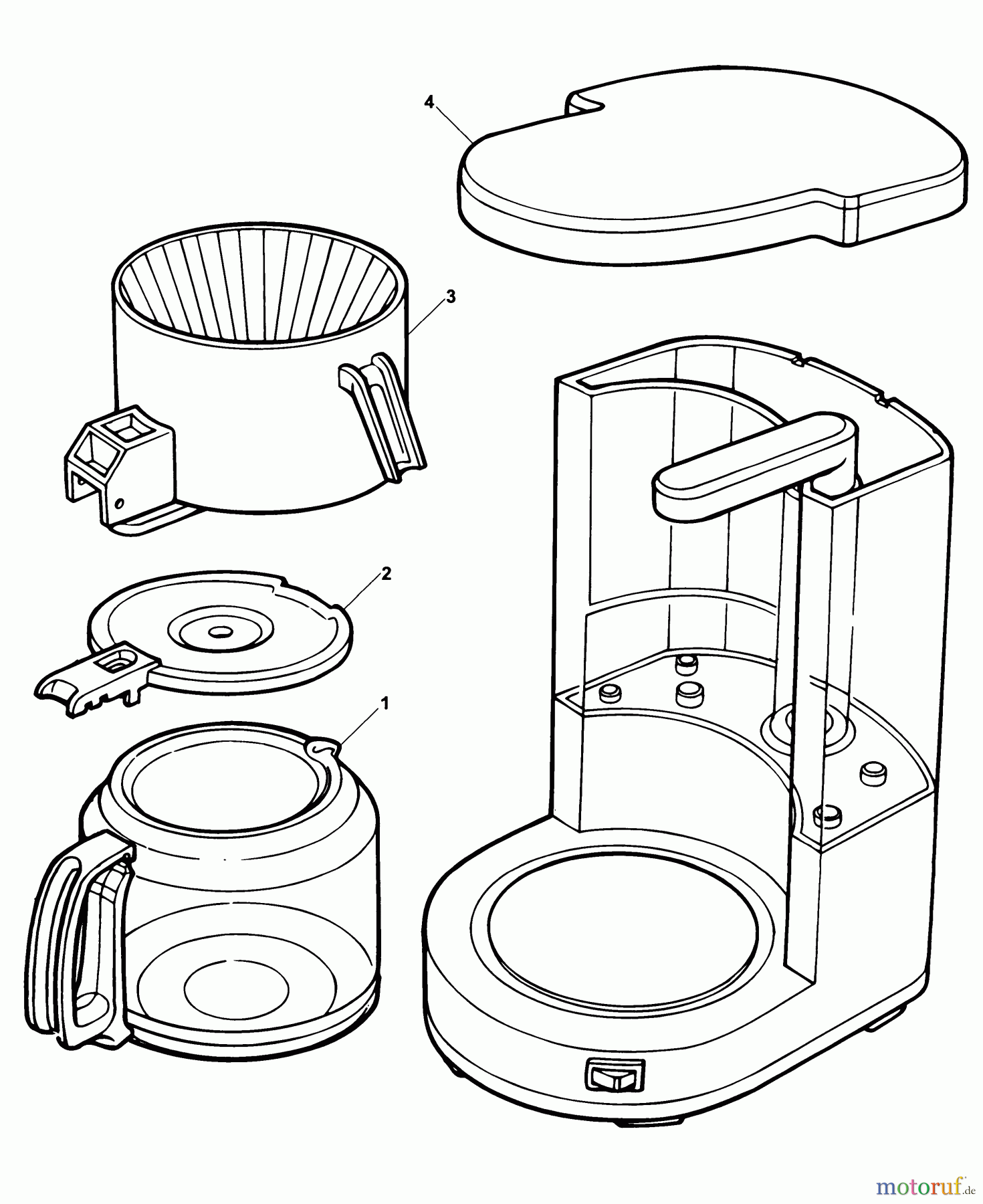 BLACK+DECKER HAUSHALT GETRÄNKE KAFFEEMASCHINE DCM210 Seite 1
