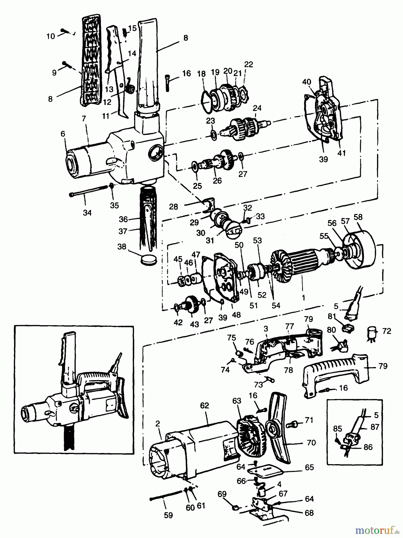 DEWALT Bohrmaschinen Bohrmaschinen BOHRER DW153 Seite 1