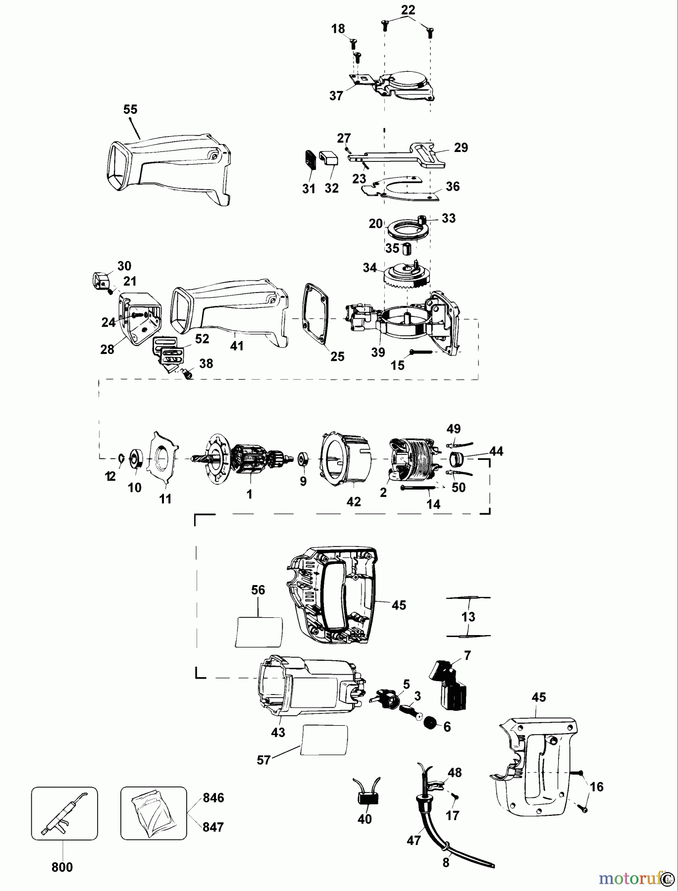 BERNER Divers SCHNITTSÄGE BSS810E Seite 1