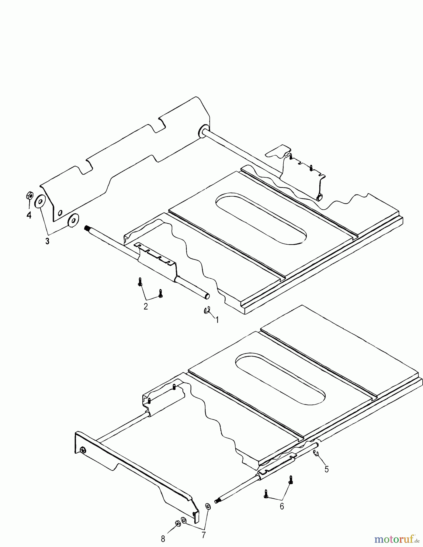 DEWALT ZUBEHÖR ACCESSORIES, ATTACHMENTS & UNPOWERED MASCHINENAUFLAGE DE7441 Seite 1