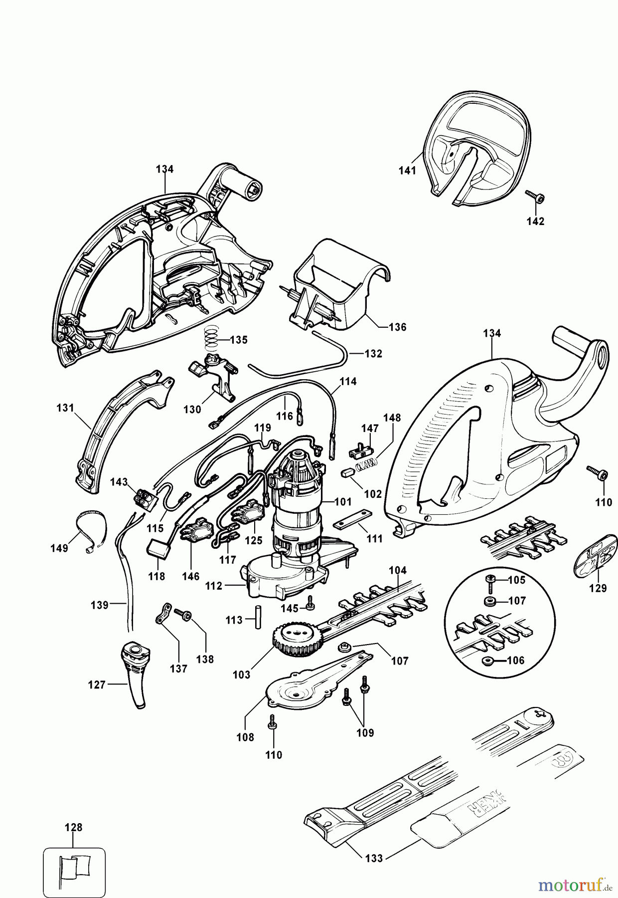 BLACK+DECKER AUSSERHALB HECKENSCHEREN, FADENTRIMMER, SCHEREN HECKENSCHERE GT340 Seite 1