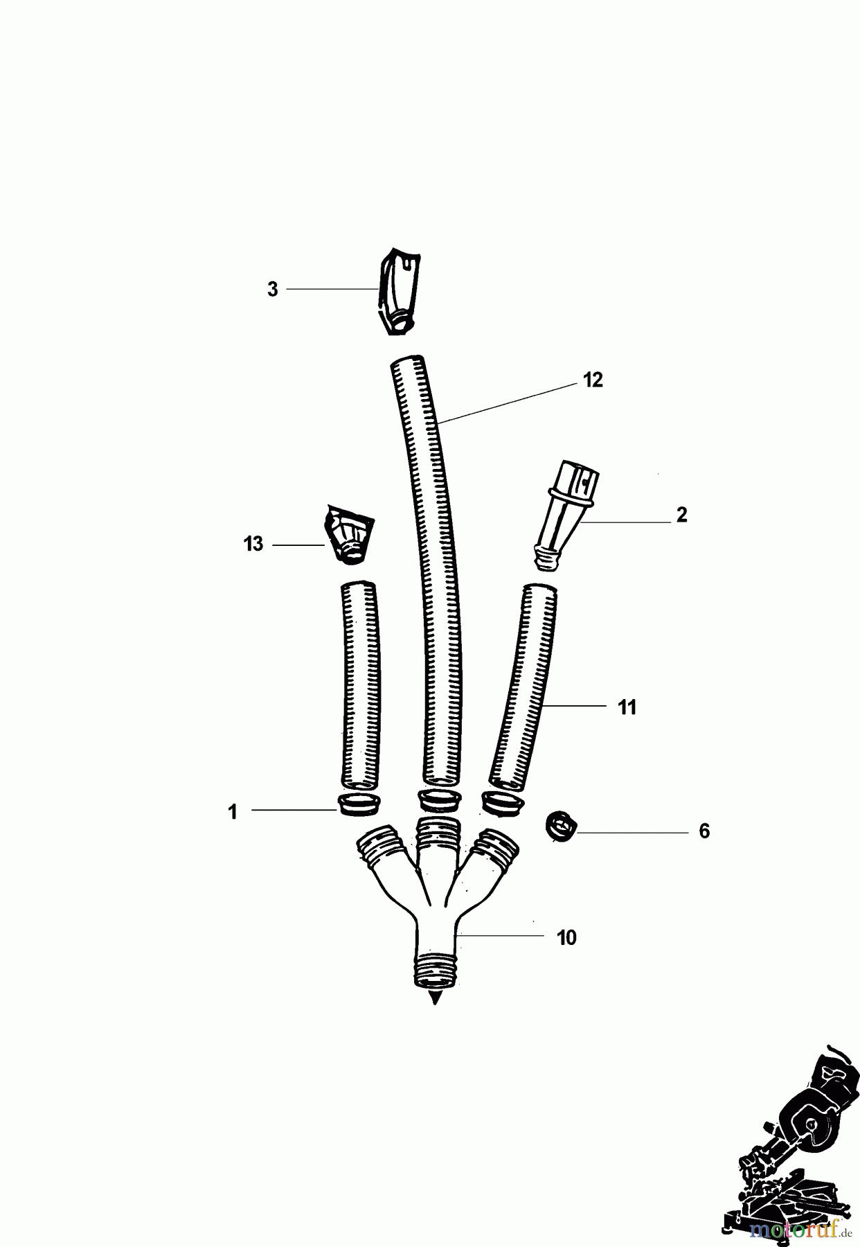  ELU ACCESSORIES ACCESSORIES, ATTACHMENTS & UNPOWERED STAUBABSAUGERSATZ EZ7778 Seite 1