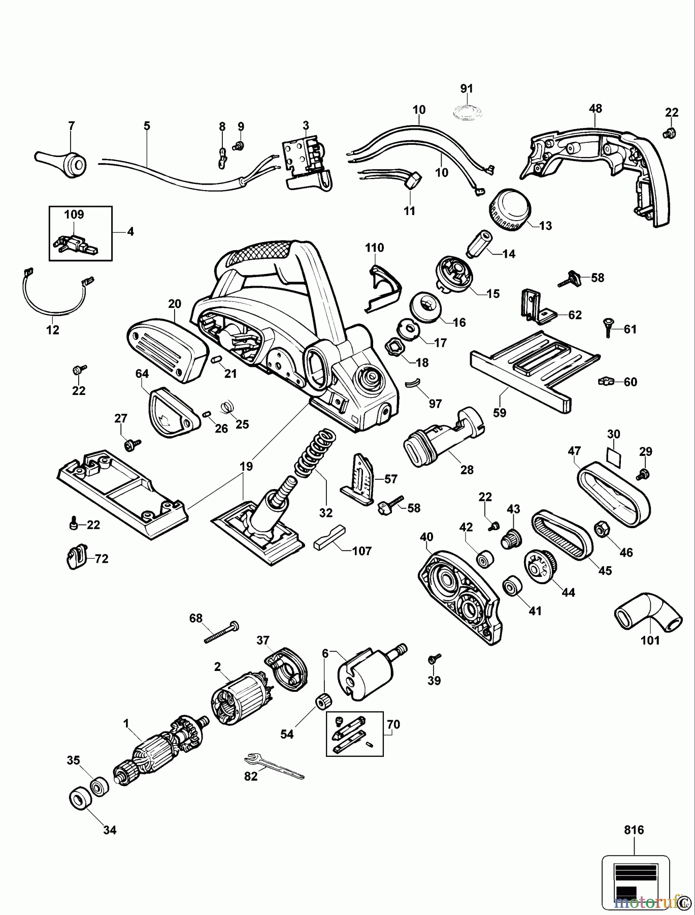 WUERTH Divers HOBELMASCHINE EH4 Seite 1