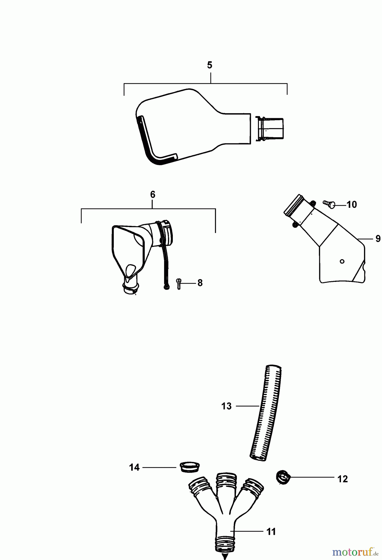  DEWALT ZUBEHÖR ACCESSORIES, ATTACHMENTS & UNPOWERED STAUBABSAUGERSATZ DE7088 Seite 1