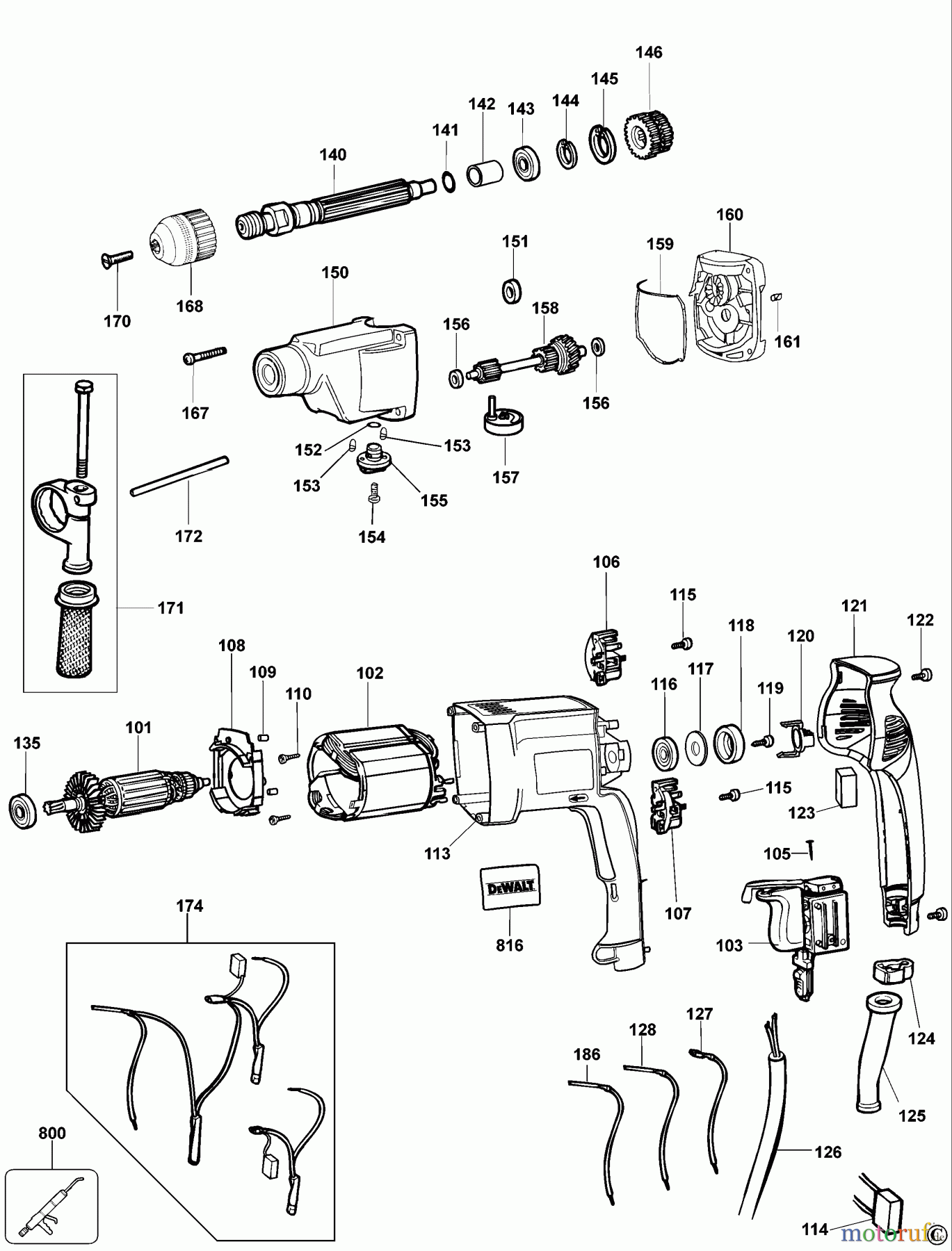 DEWALT Bohrmaschinen Bohrmaschinen BOHRER DW233K Seite 1