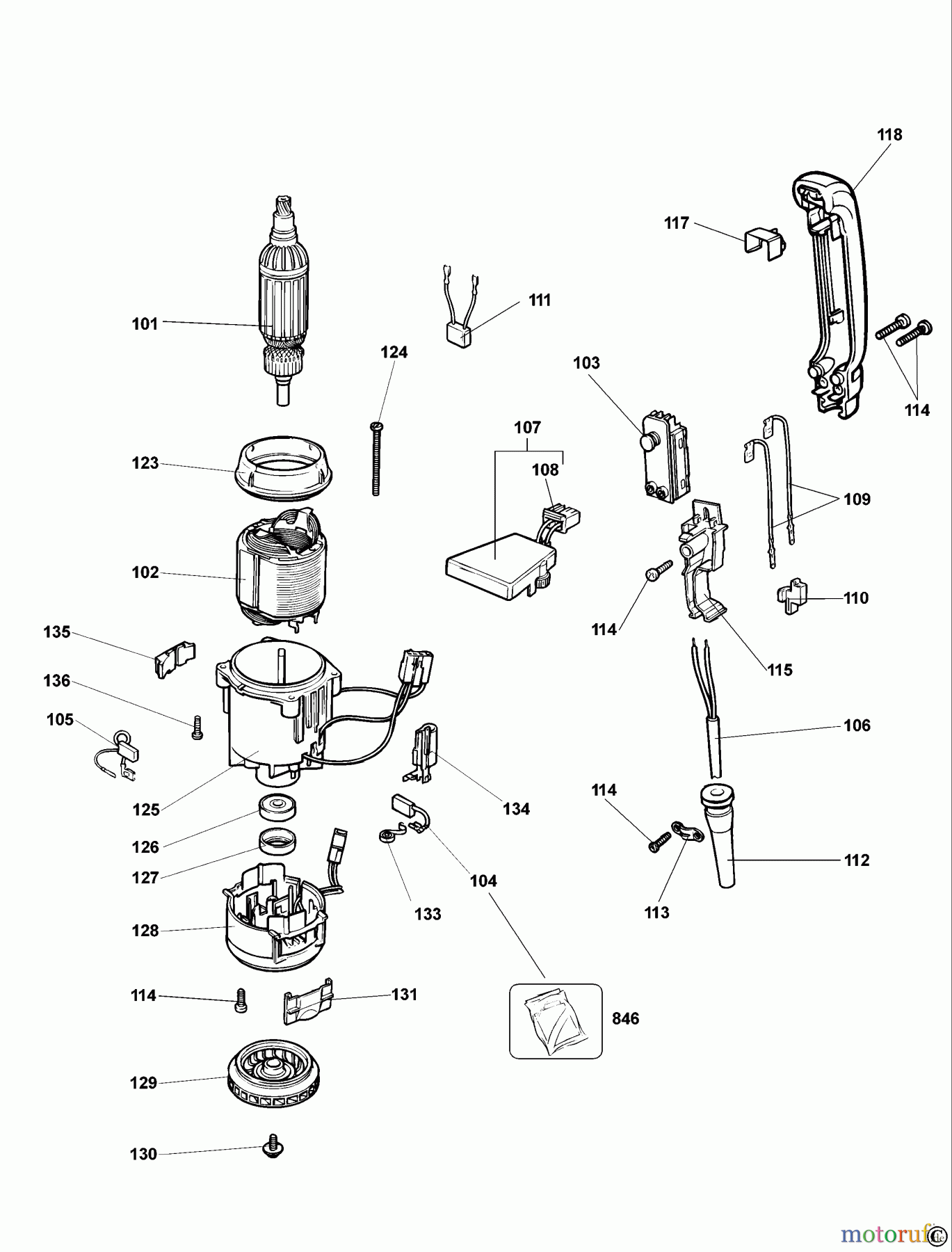 OEM Black und Decker Divers HAMMER MITTL. GRÖSSE EHB7 Seite 2