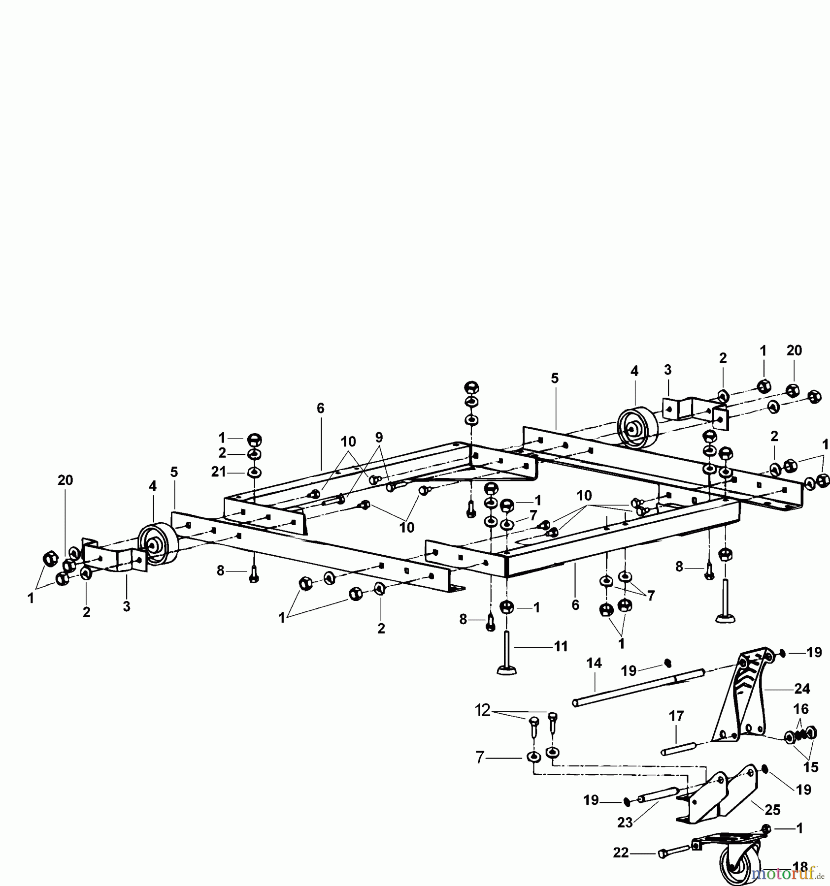 DEWALT ZUBEHÖR ACCESSORIES, ATTACHMENTS & UNPOWERED BODEN DE7460 Seite 1