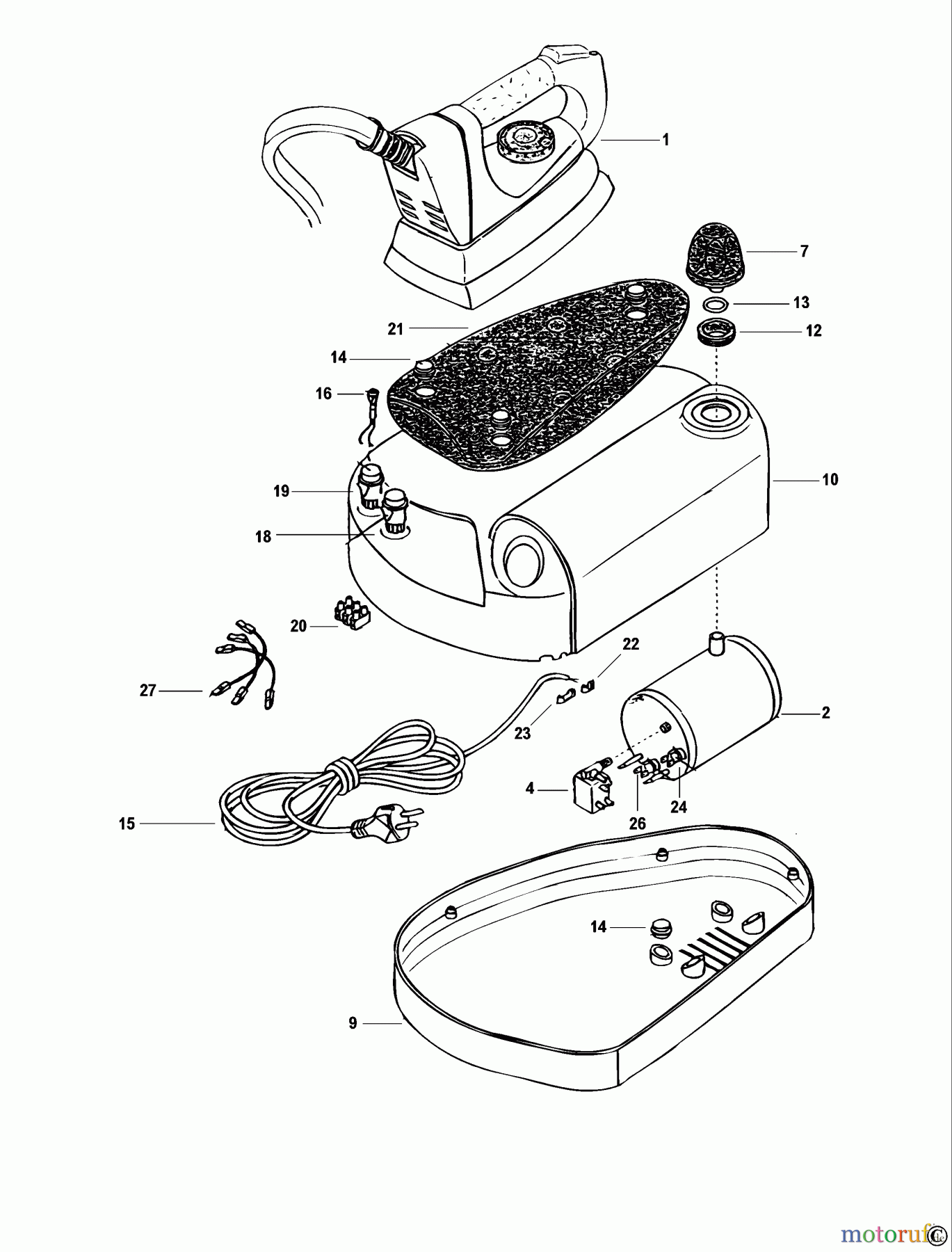 BLACK+DECKER HAUSHALT BÜGELEISEN EISEN BR900 Seite 2