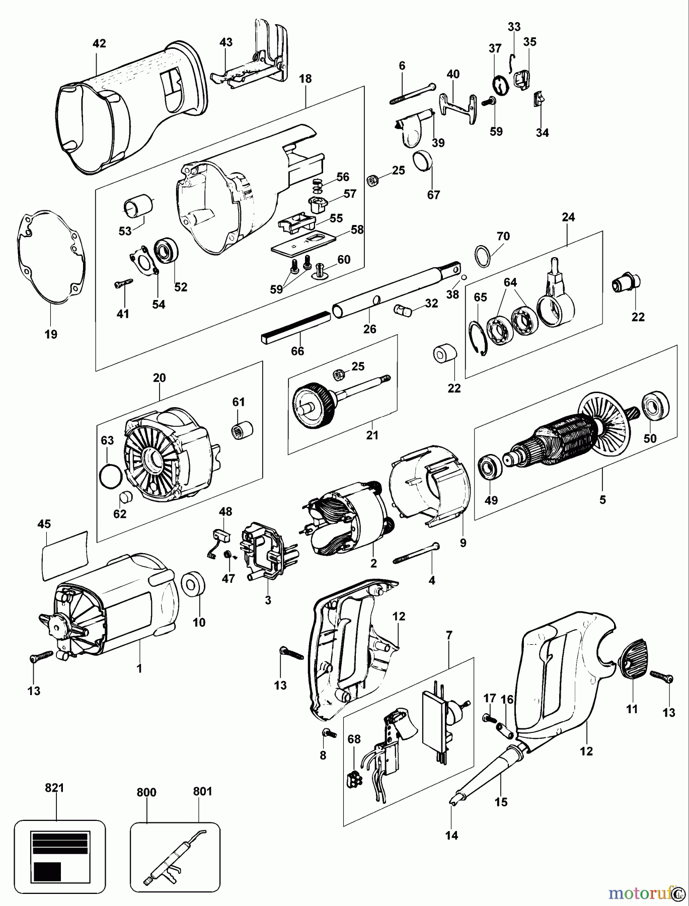  DEWALT HOLZARBEITEN SCHNEIDESÄGEN SCHNITTSÄGE DW307 Seite 1