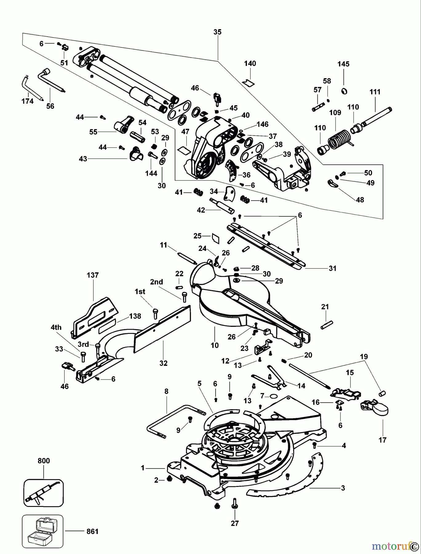 DEWALT HOLZARBEITEN Gehrungssägen GEHRUNGSSÄGE DW017 Seite 1