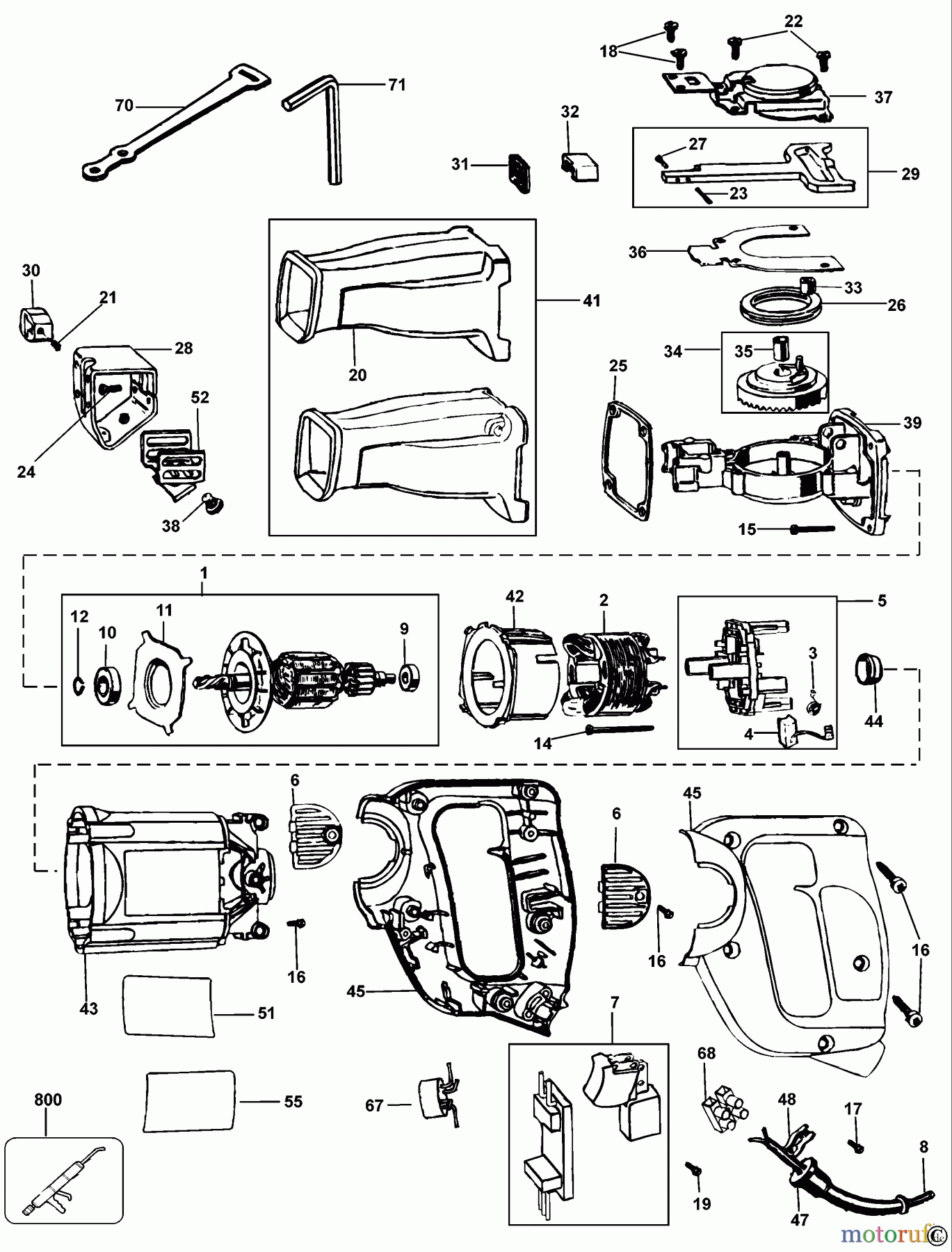 BERNER Divers SÄBELSÄGE BSS700E Seite 1