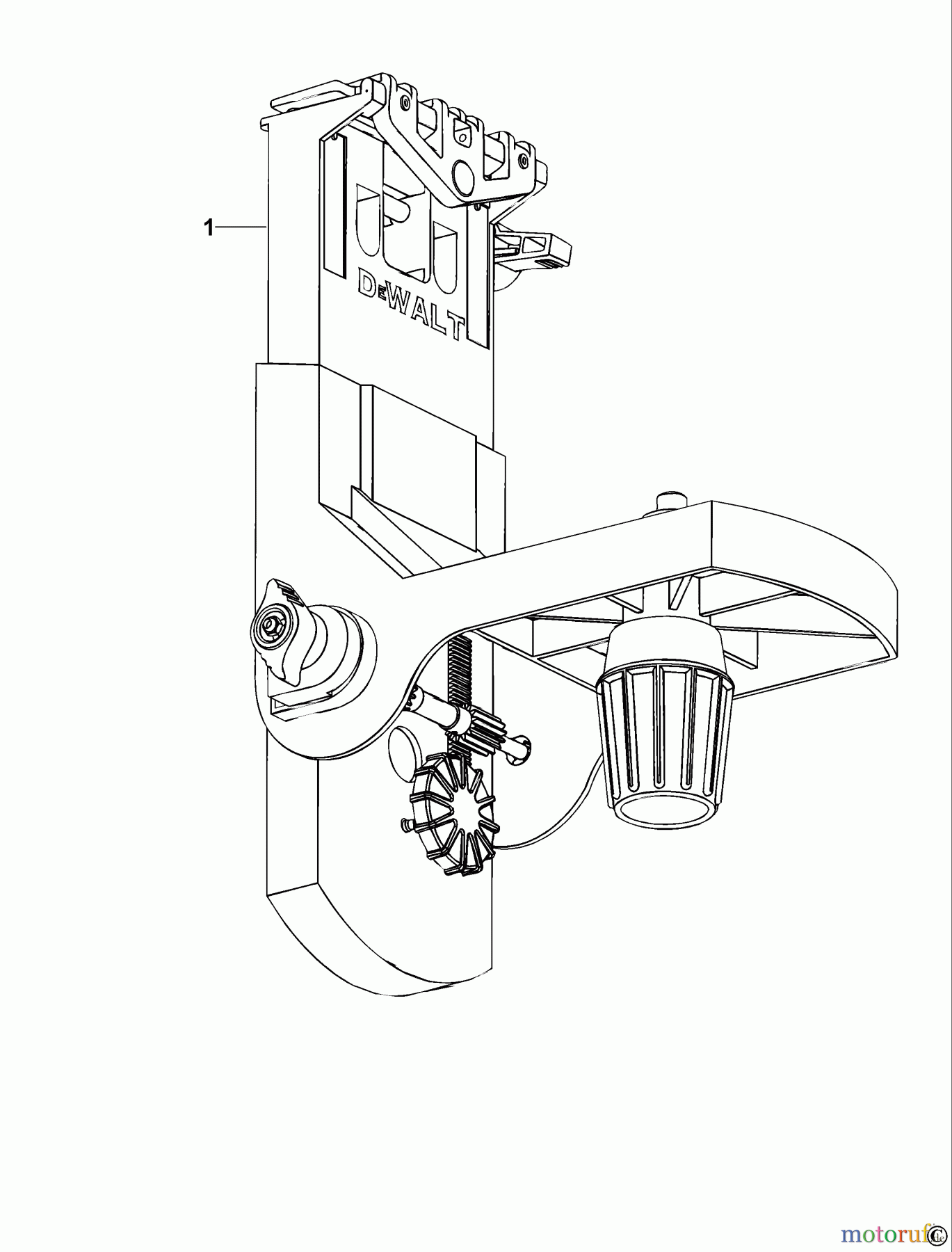 DEWALT LASERS KLAMMERSATZ DE0770 Seite 1