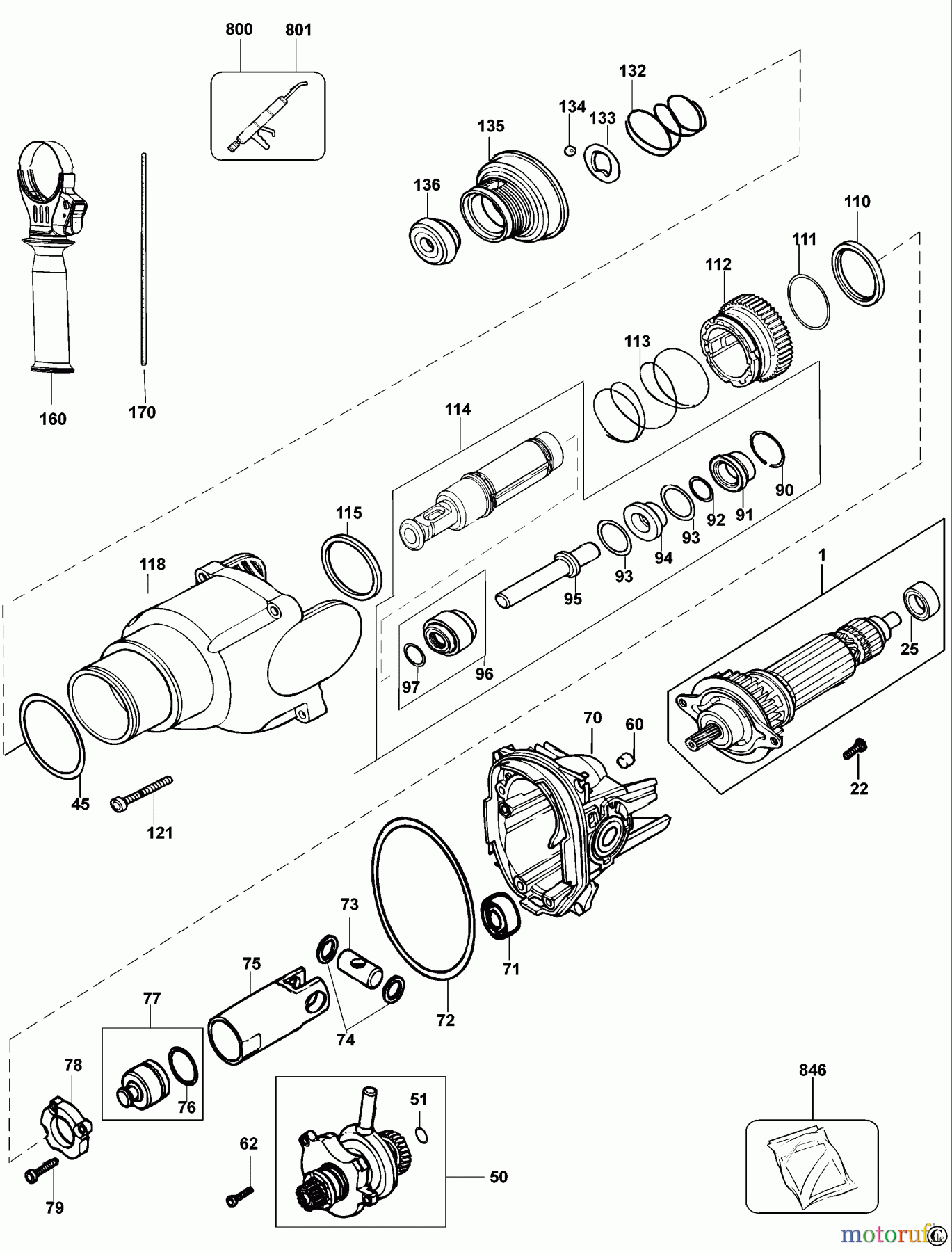  DEWALT Bohrhämmer Bohrhämmer SDS-PLUS DREHHAMMER D25201K Seite 2