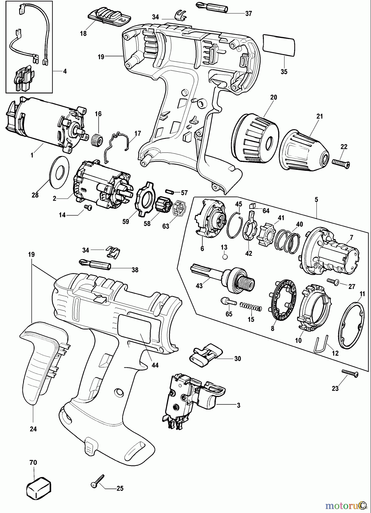 BTI Divers AKKU-BOHRMASCHINE BTIASBS-18V Seite 1