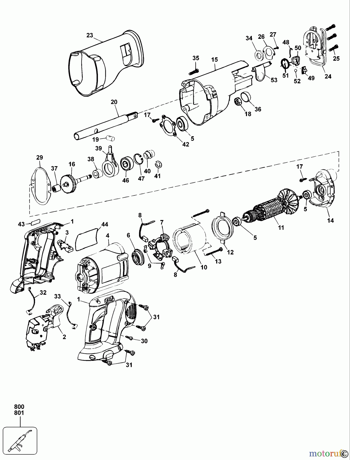 BTI Divers SÄBELSÄGE BTI-RS18V Seite 1