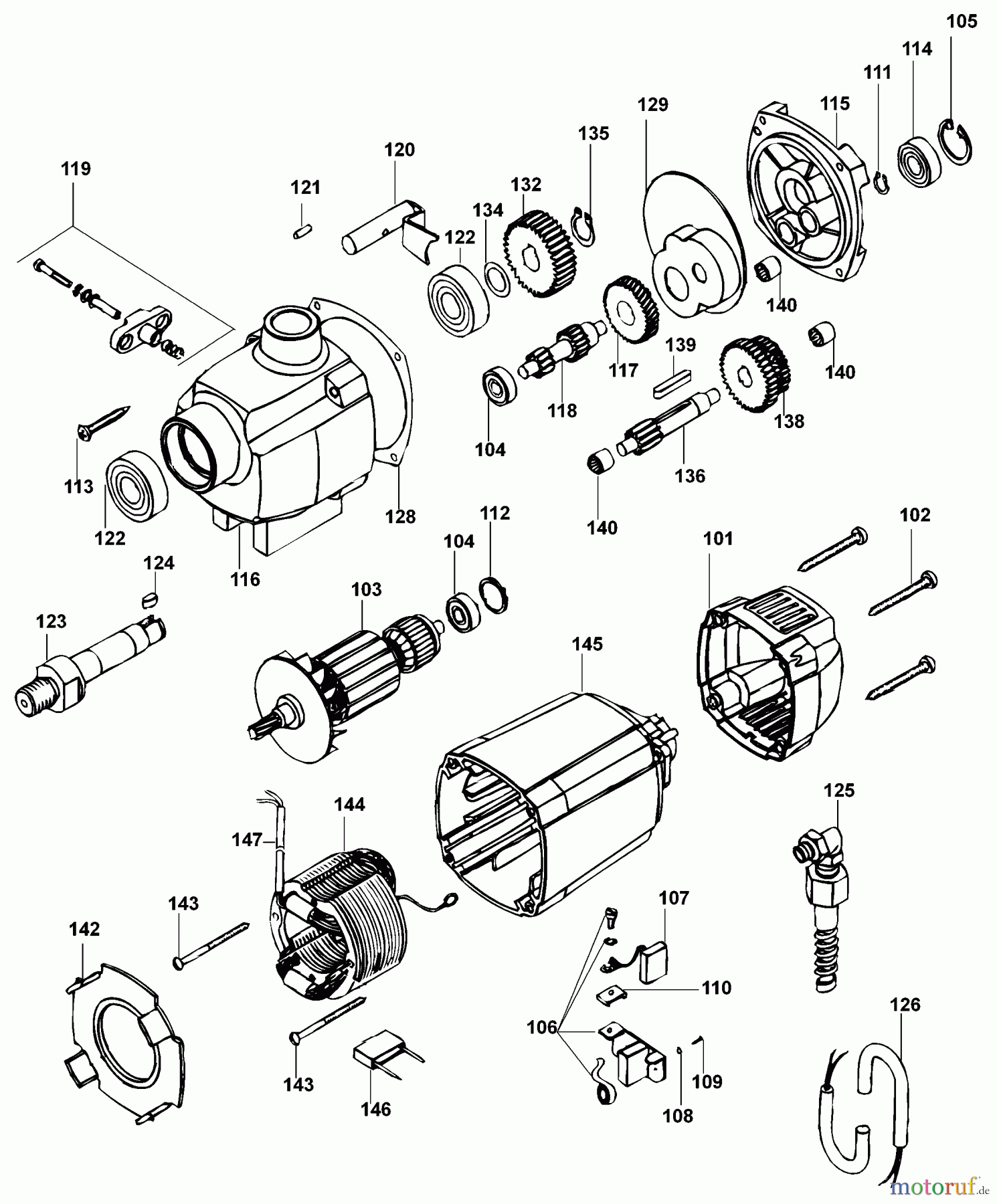 DEWALT Bohrmaschinen Magnetische Bohrständer MAG. BOHRMA. STÄNDER D21620K Seite 1