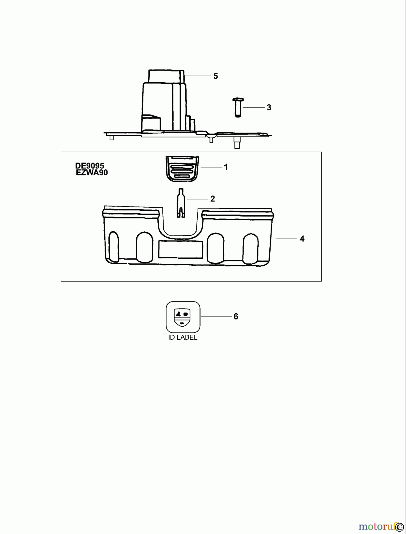 DEWALT ZUBEHÖR ACCESSORIES, ATTACHMENTS & UNPOWERED BATTERIE DE9095 Seite 1