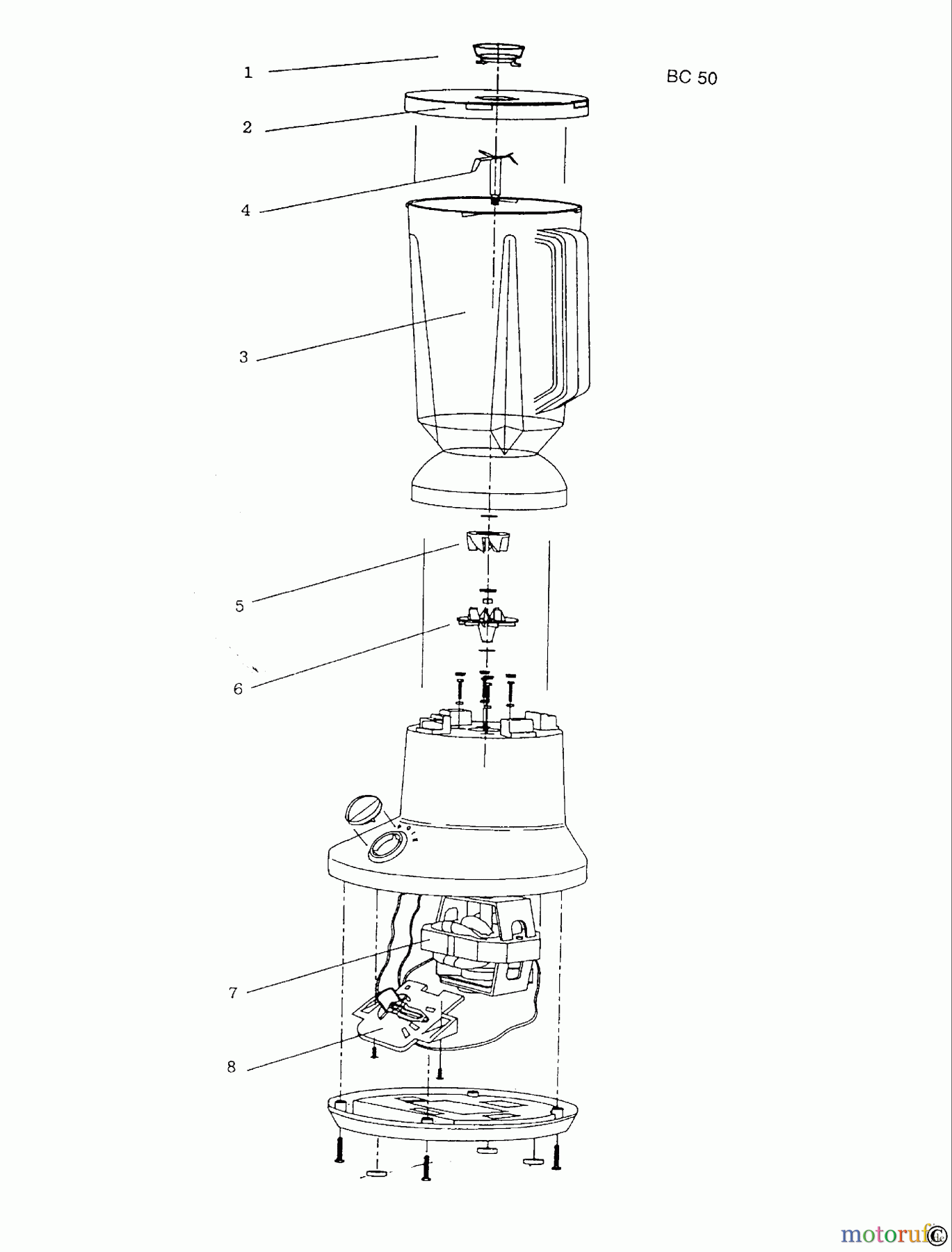  BLACK+DECKER HAUSHALT LEBENSMITTELZUBEREITUNG MIXER BL50 Seite 1