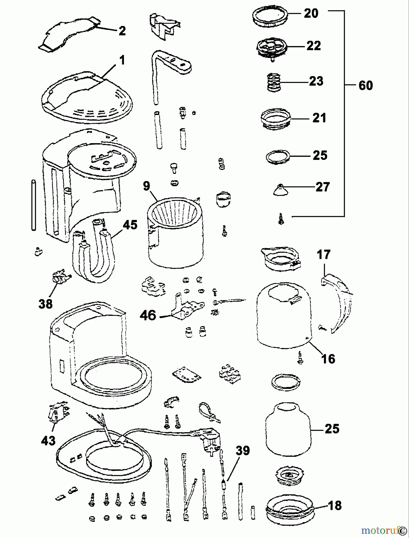 BLACK+DECKER HAUSHALT GETRÄNKE KAFFEEMASCHINE CM65 Seite 1