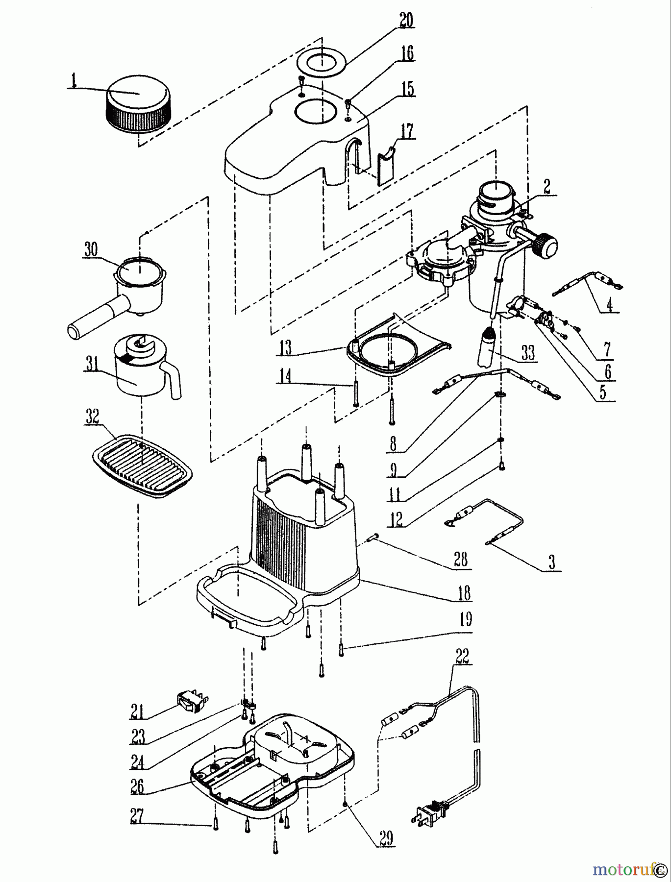 BLACK+DECKER HAUSHALT GETRÄNKE KAFFEEMASCHINE ECM10 Seite 1