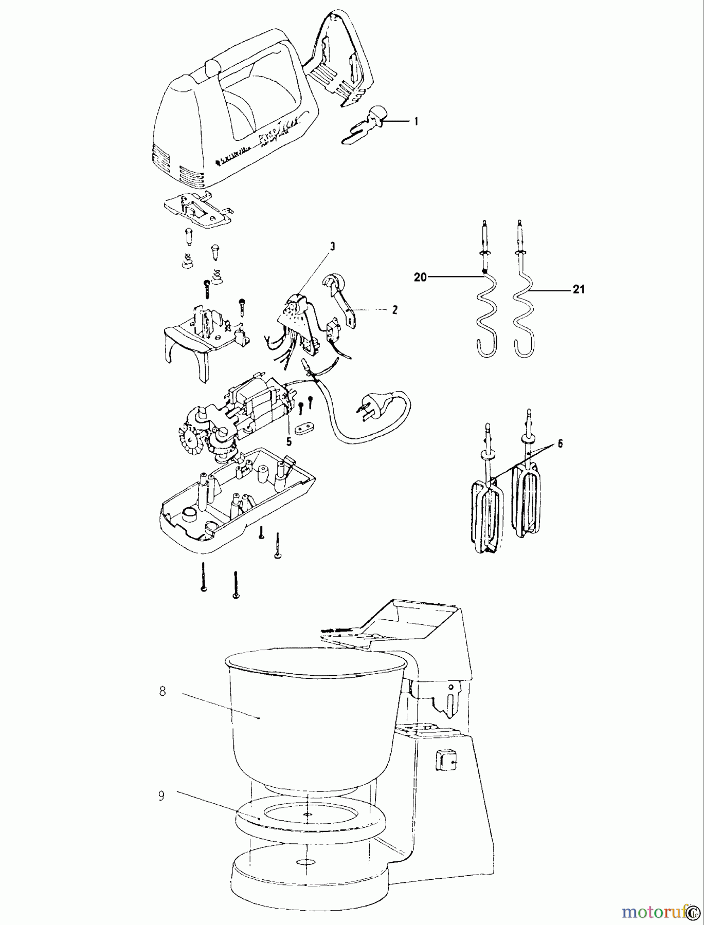 BLACK+DECKER HAUSHALT LEBENSMITTELZUBEREITUNG MISCHER M275 Seite 1