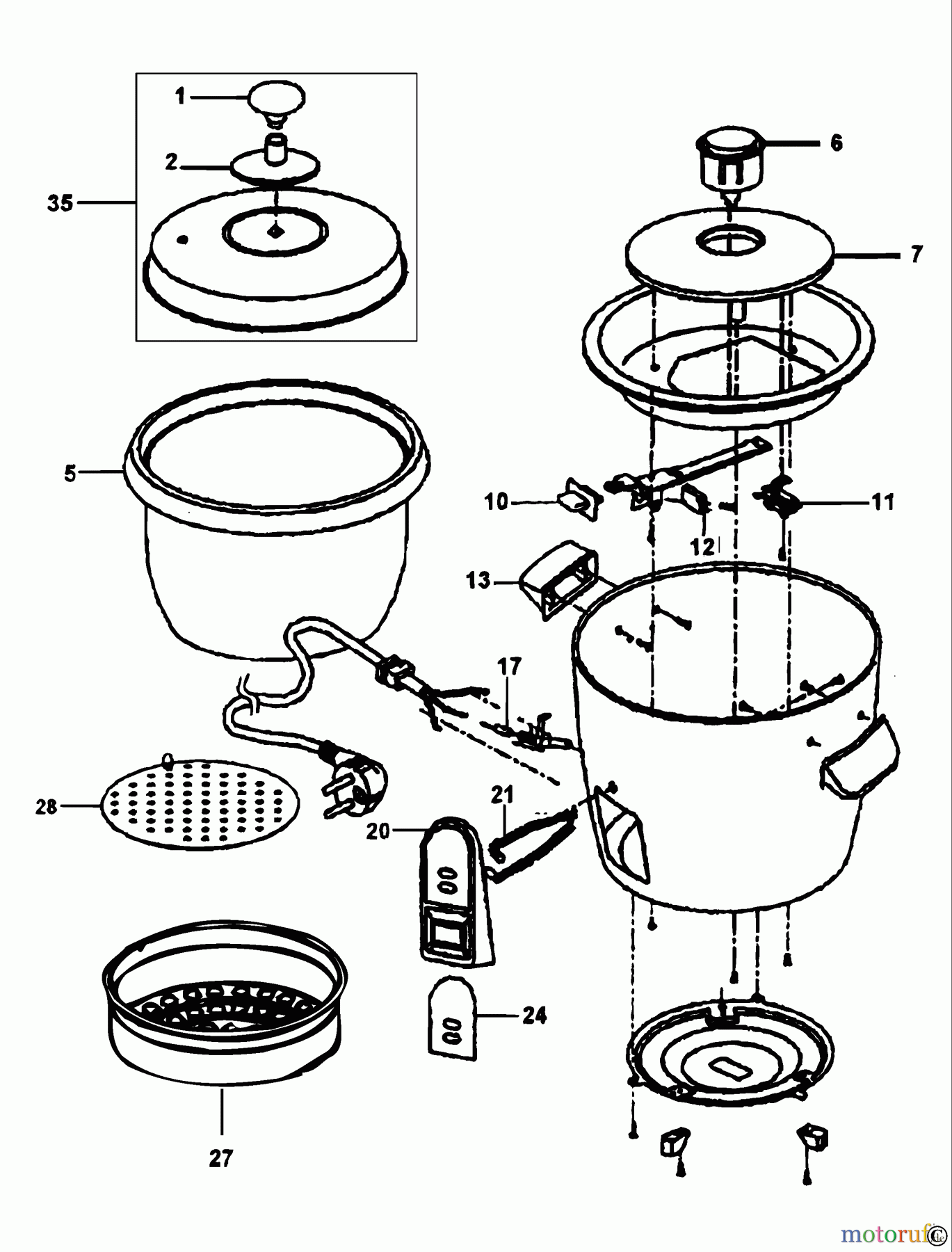 BLACK+DECKER HAUSHALT KOCHEN REISKOCHER RC32 Seite 1