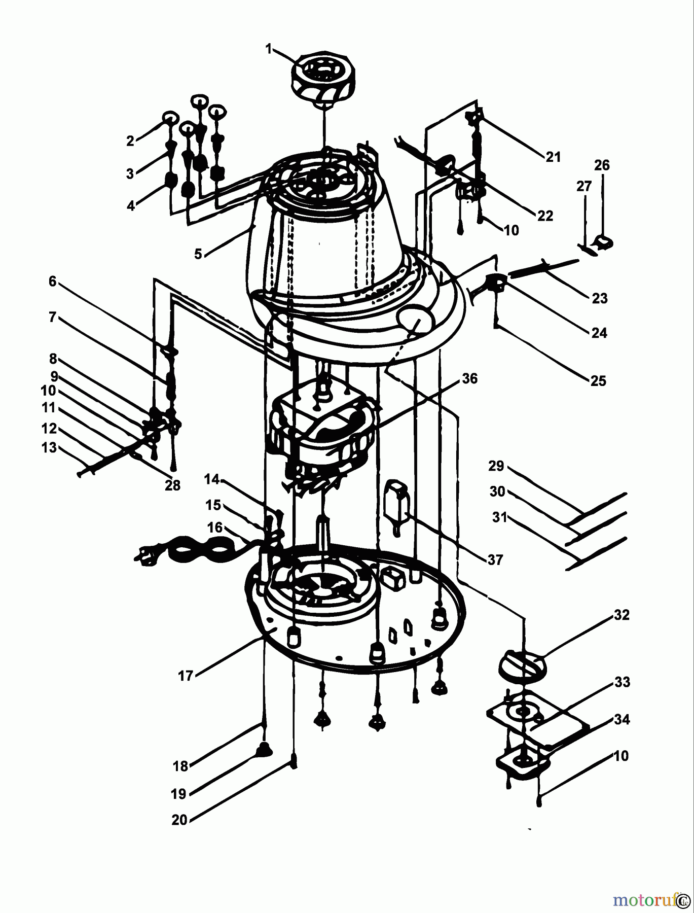 BLACK+DECKER HAUSHALT LEBENSMITTELZUBEREITUNG MIXER JBG60 Seite 1
